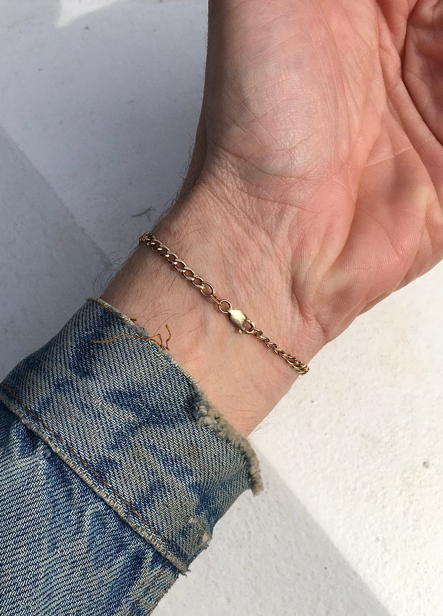 9ct Rose Gold Curb Link