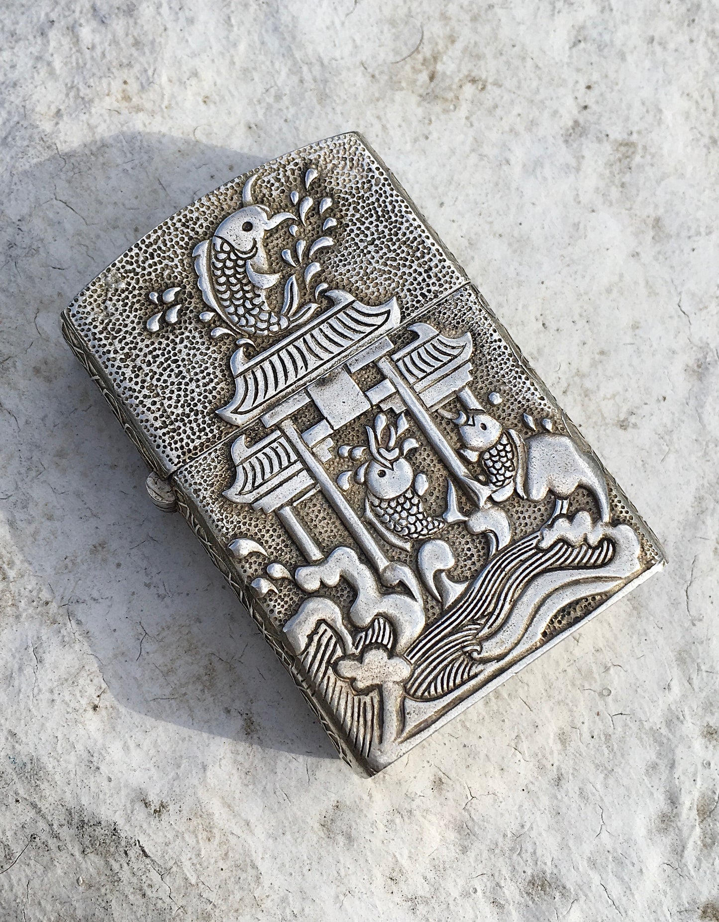 Vintage Solid Silver Lighter