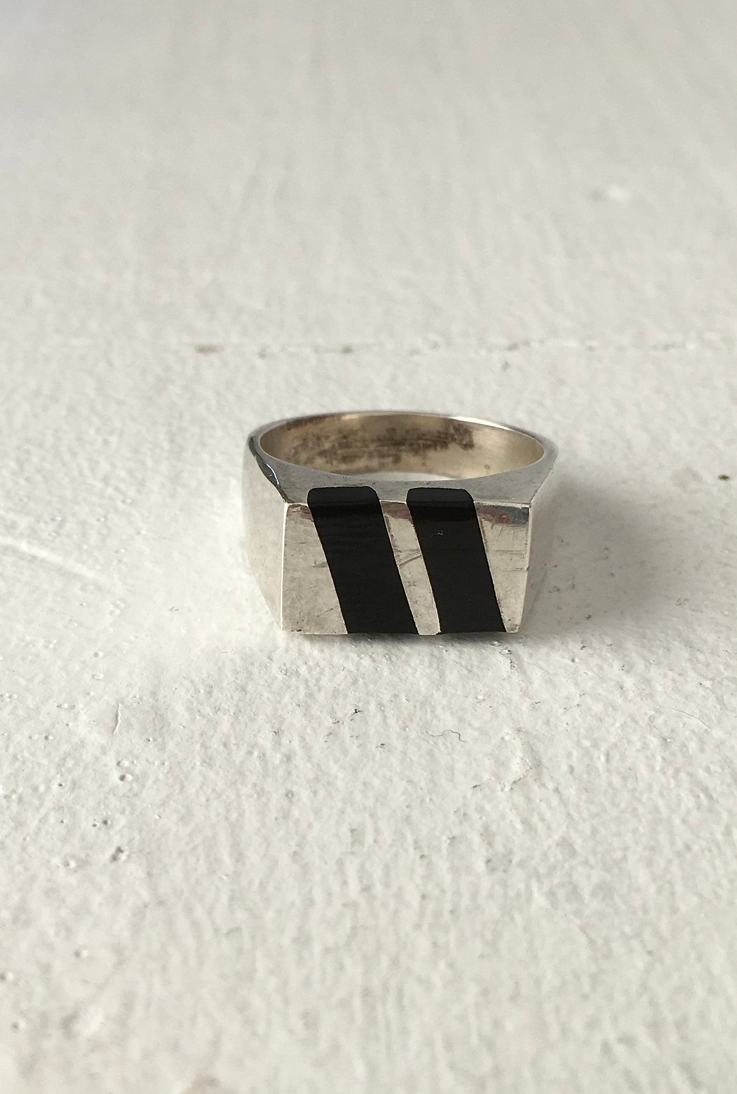 Sterling Silver Onyx Ring