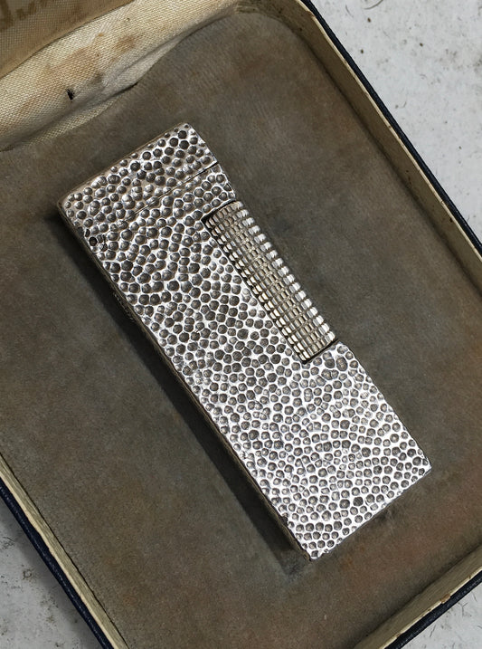 Vintage 1960s Sterling Silver Dunhill Rollagas