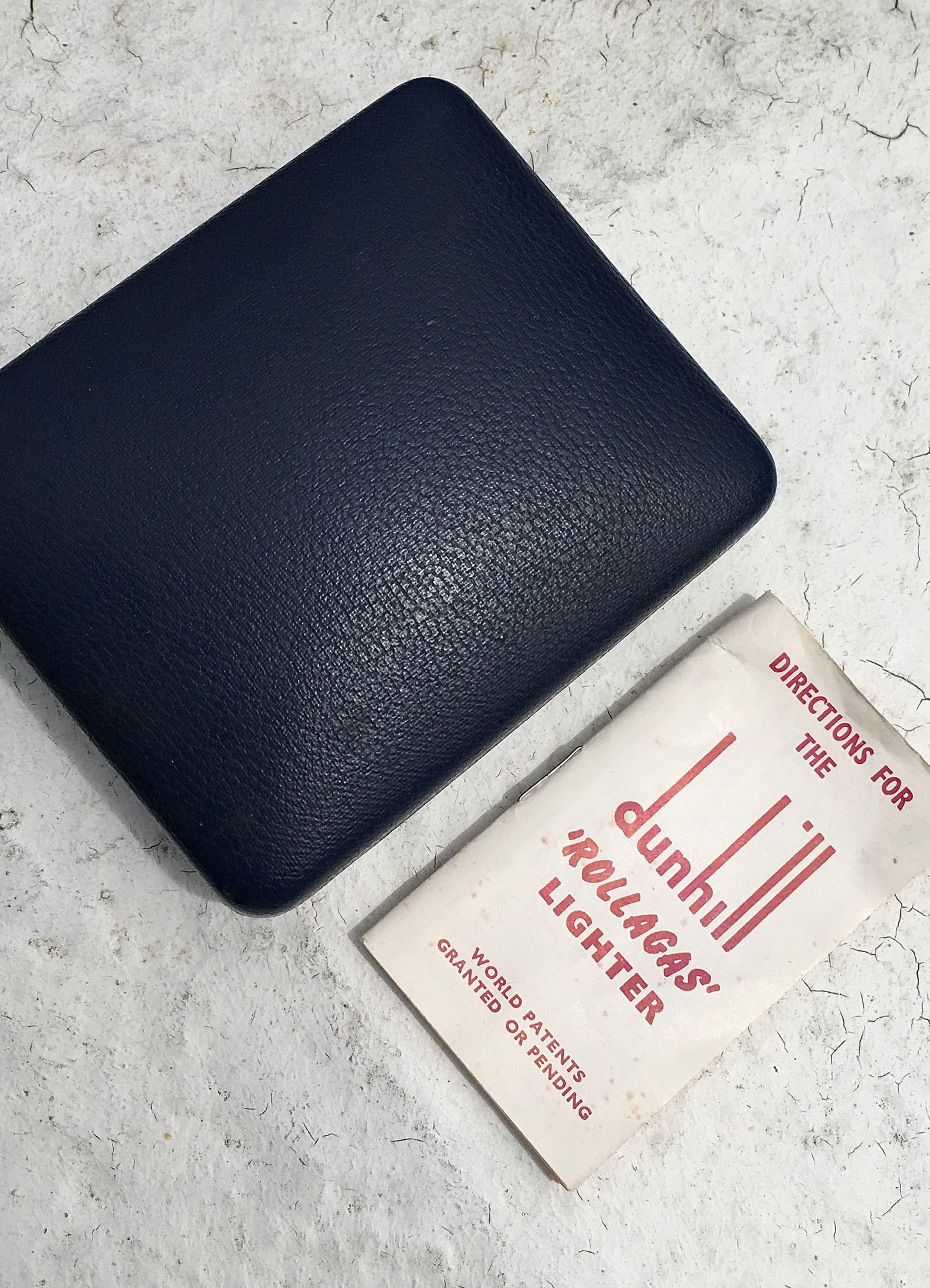 Vintage 1960s Sterling Silver Dunhill Rollagas