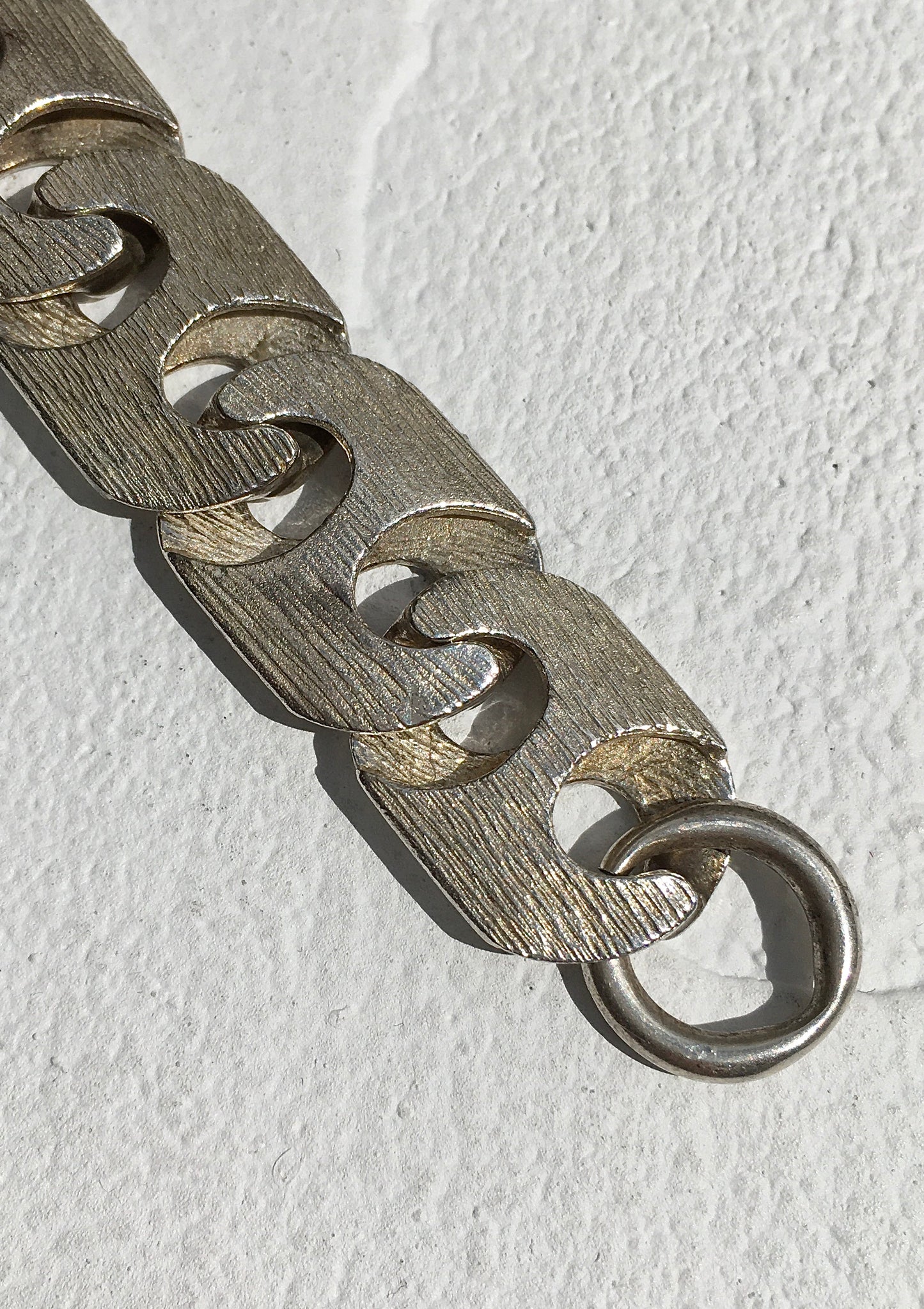 Vintage Sterling Silver Curb Link
