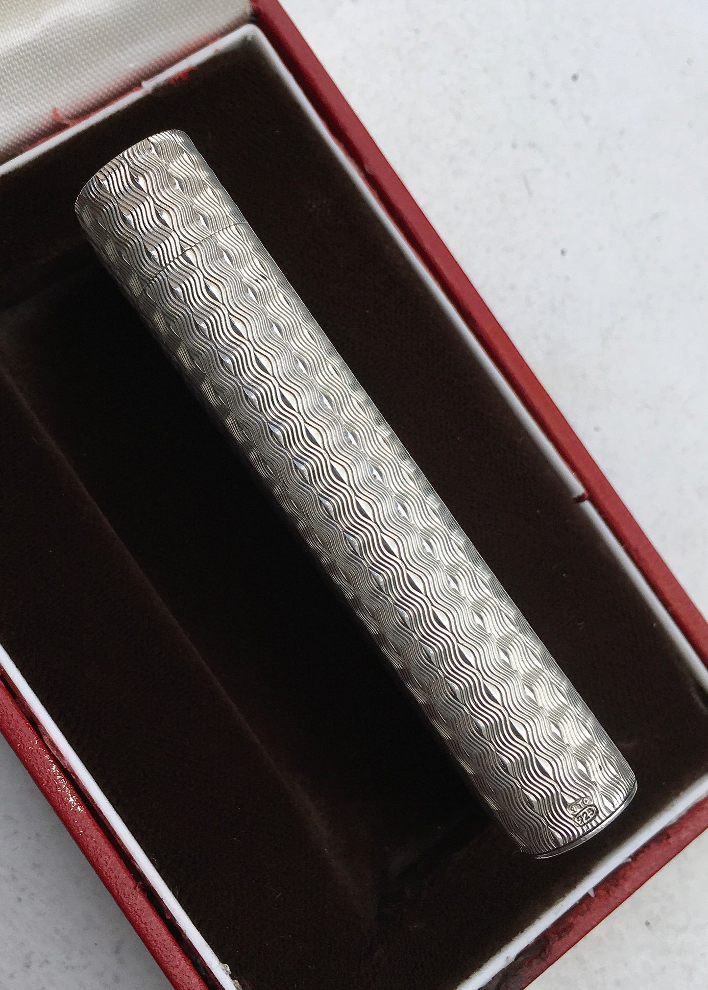 Vintage 1980s Sterling Silver Cartier