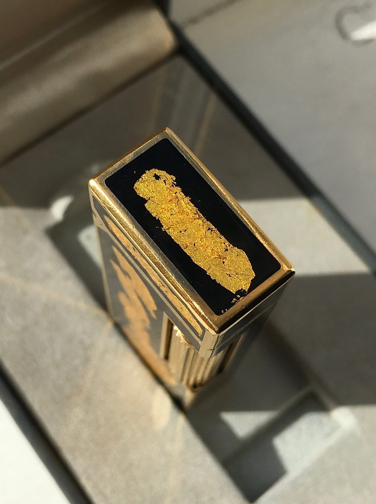 Vintage 1980s Gold Leaf Dunhill Rollagas