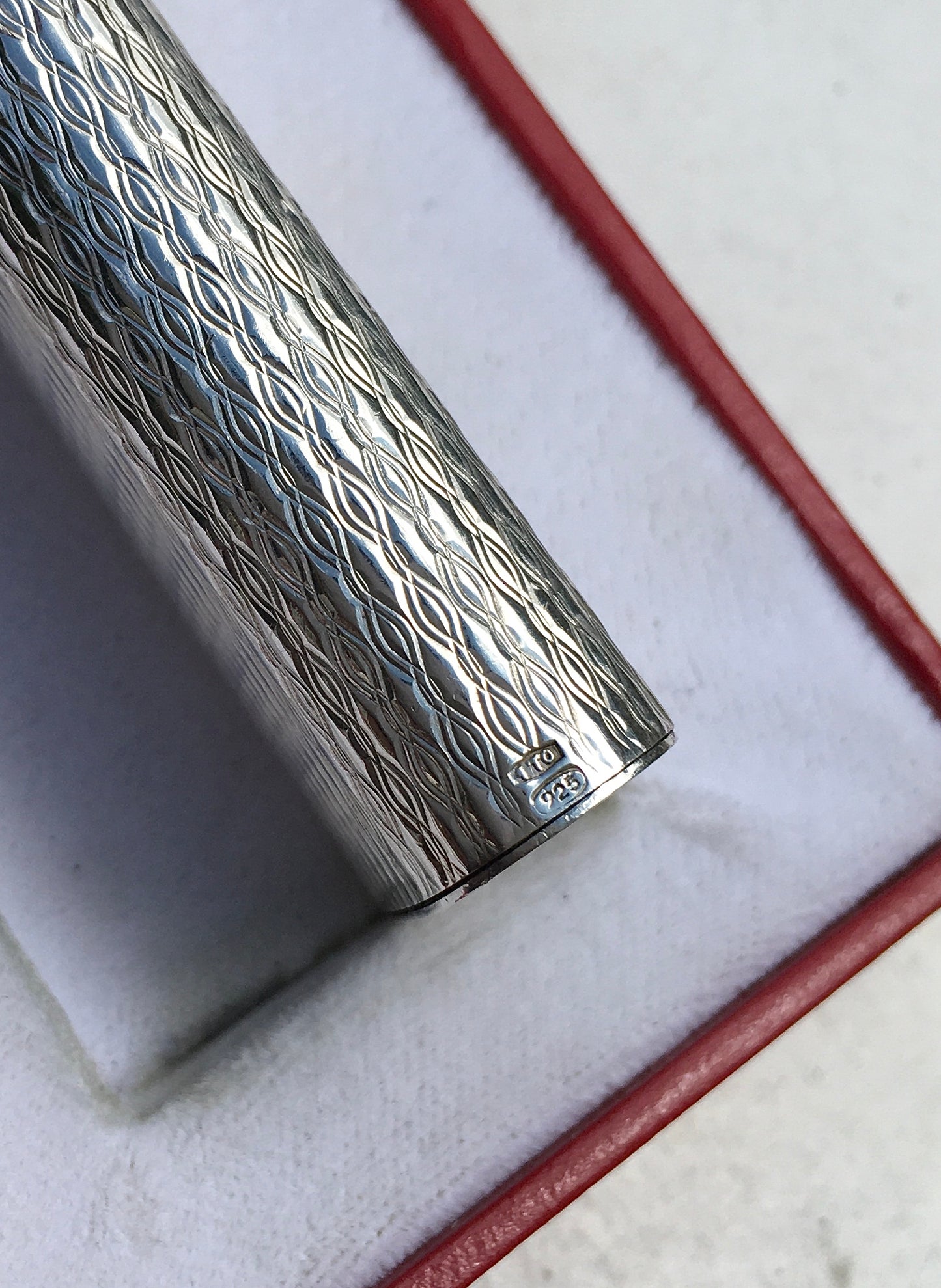 Vintage 1980s Sterling Silver Cartier