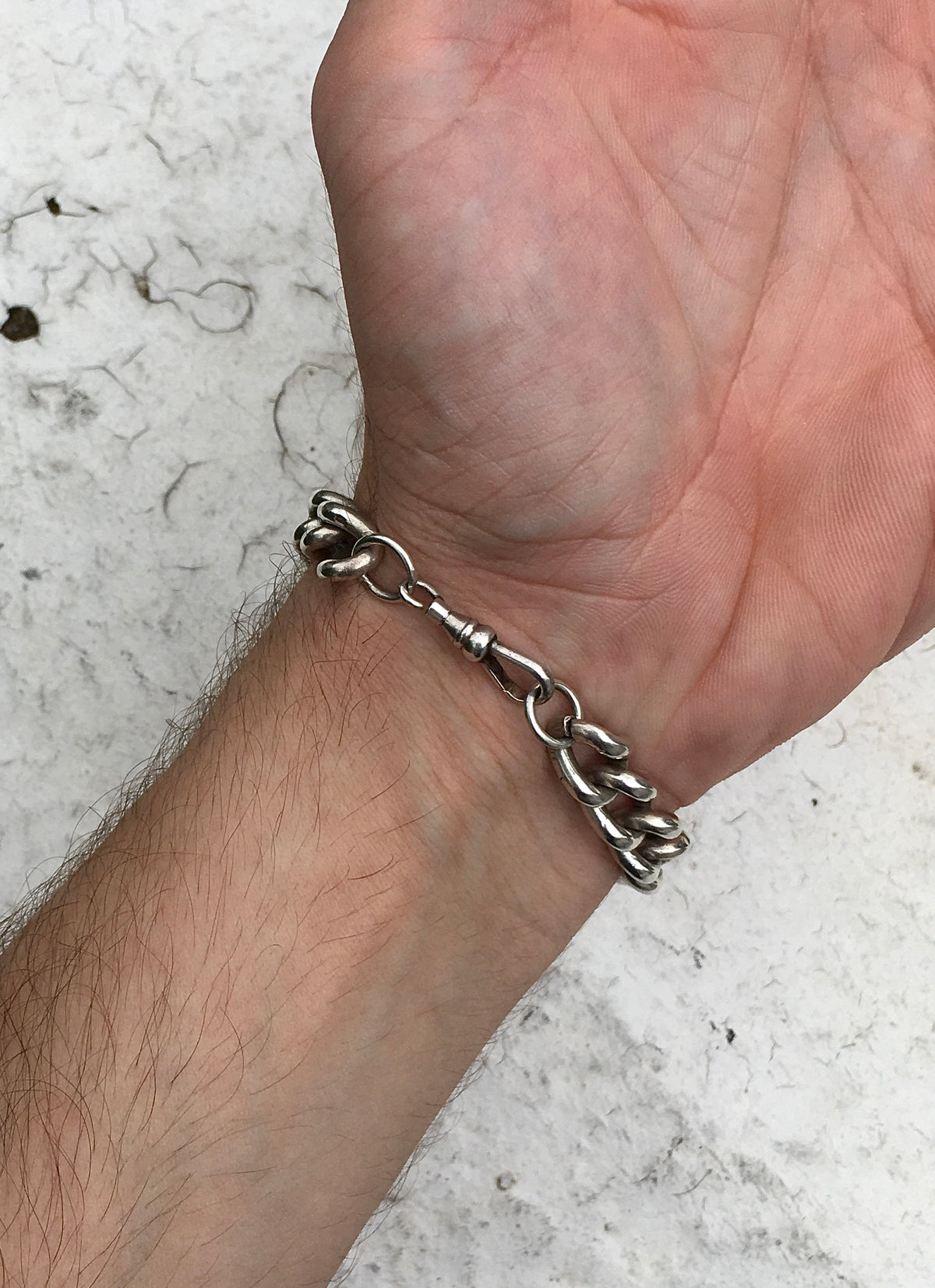 Vintage 1970s Identity Curb Link