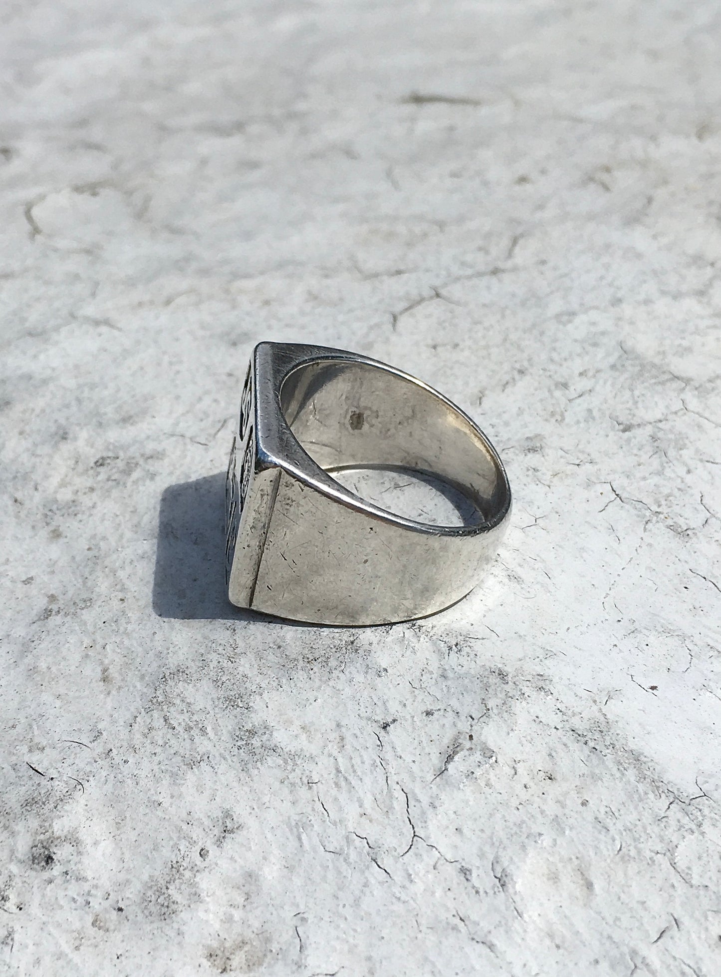 Vintage 1970s Sterling Silver Hallmark Ring