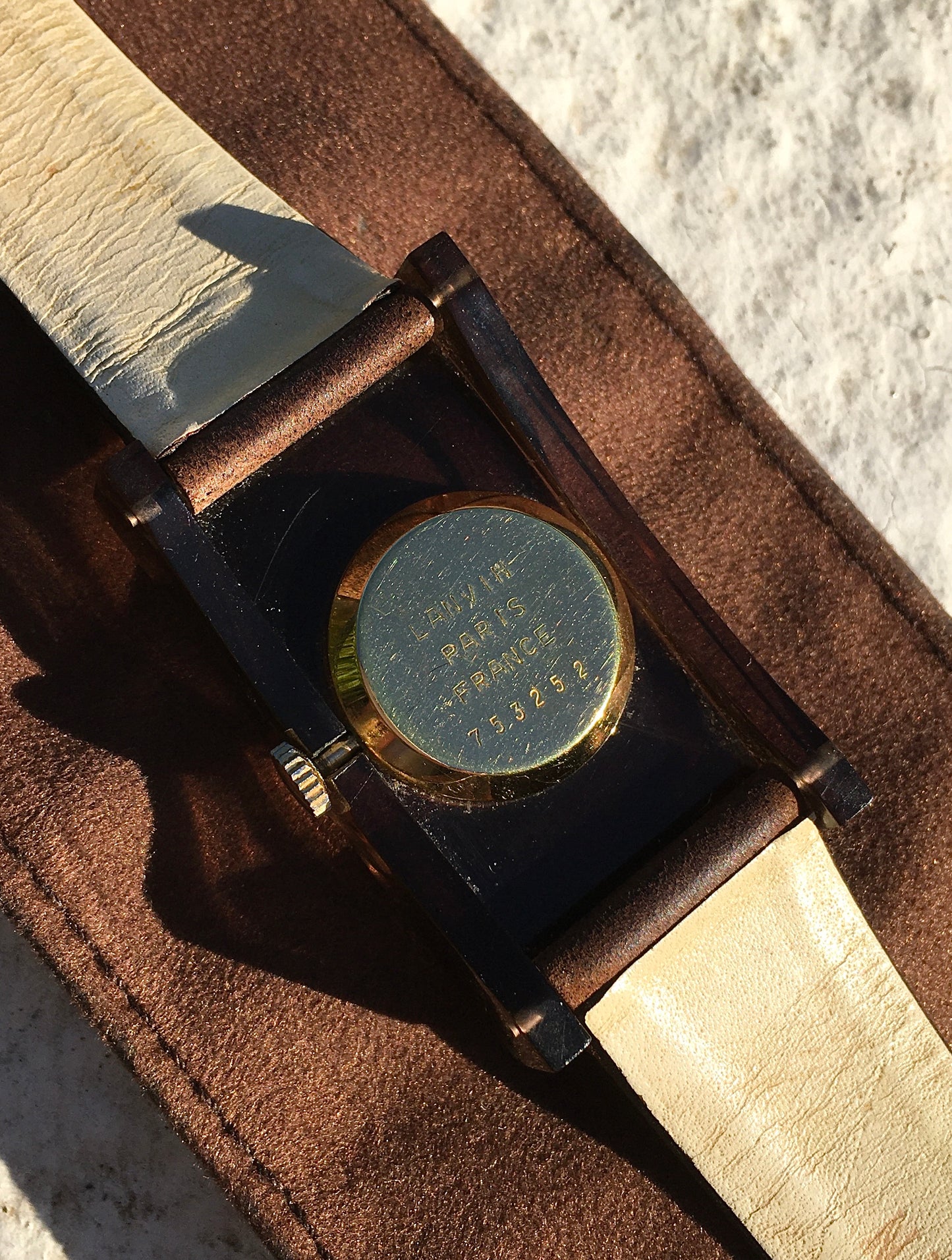 Vintage 1970s Lucite Lanvin