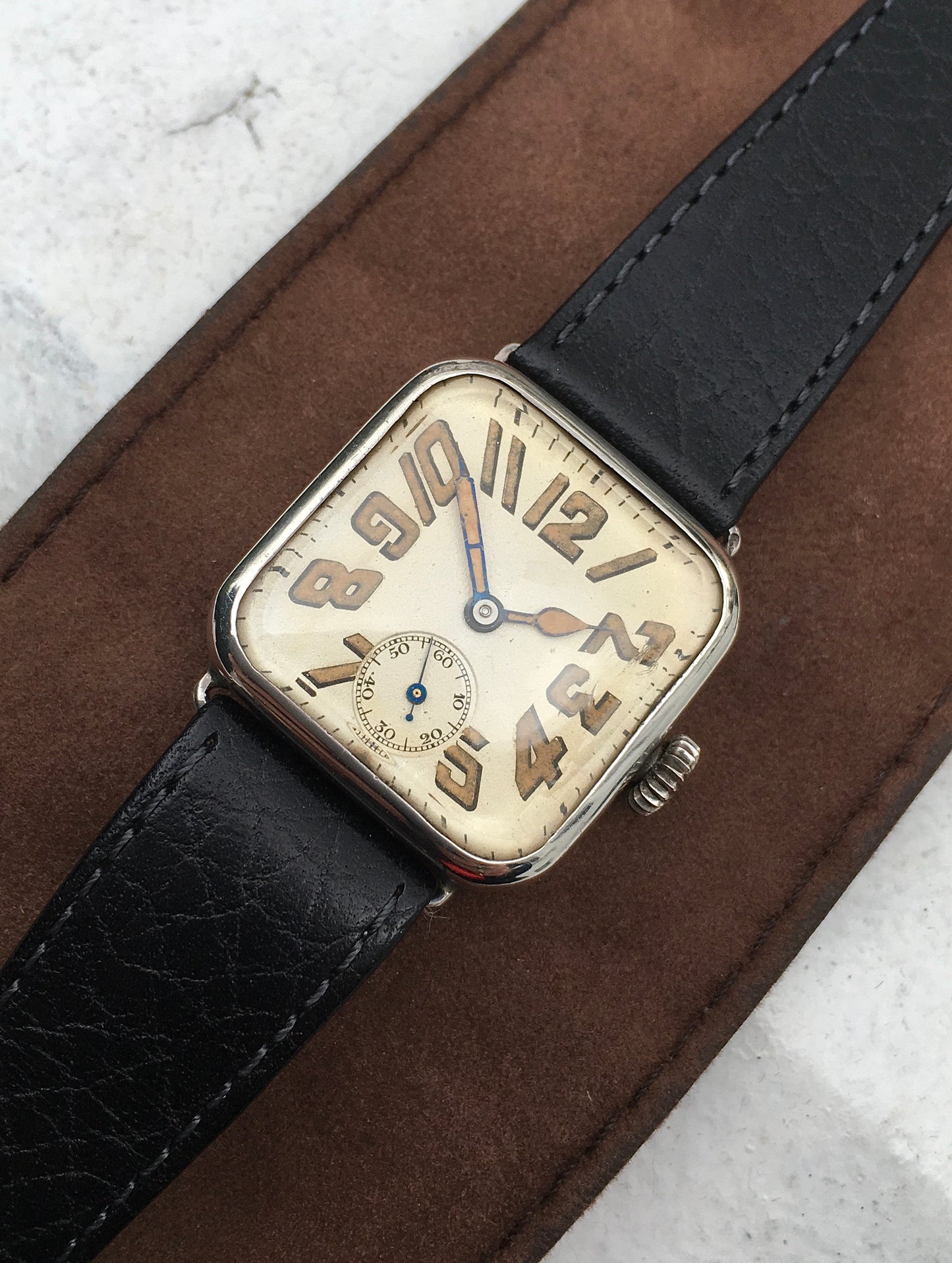 Antique Sterling Silver Wristwatch