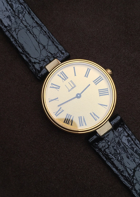 Vintage 1980s Vermeil Dunhill Wristwatch