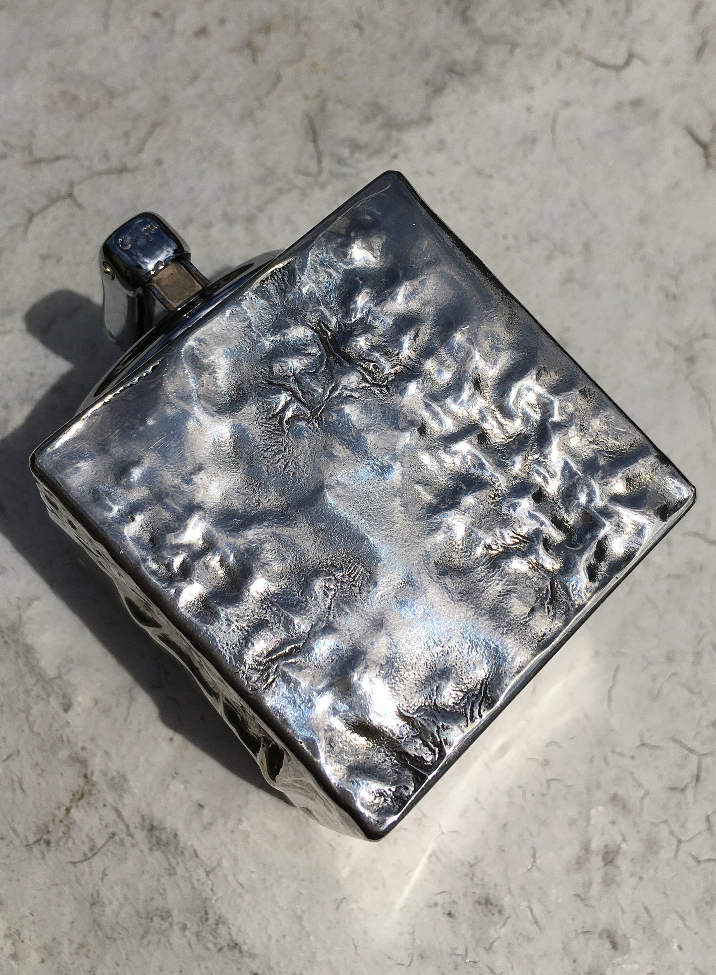 Vintage 1960s Sterling Silver Table Lighter