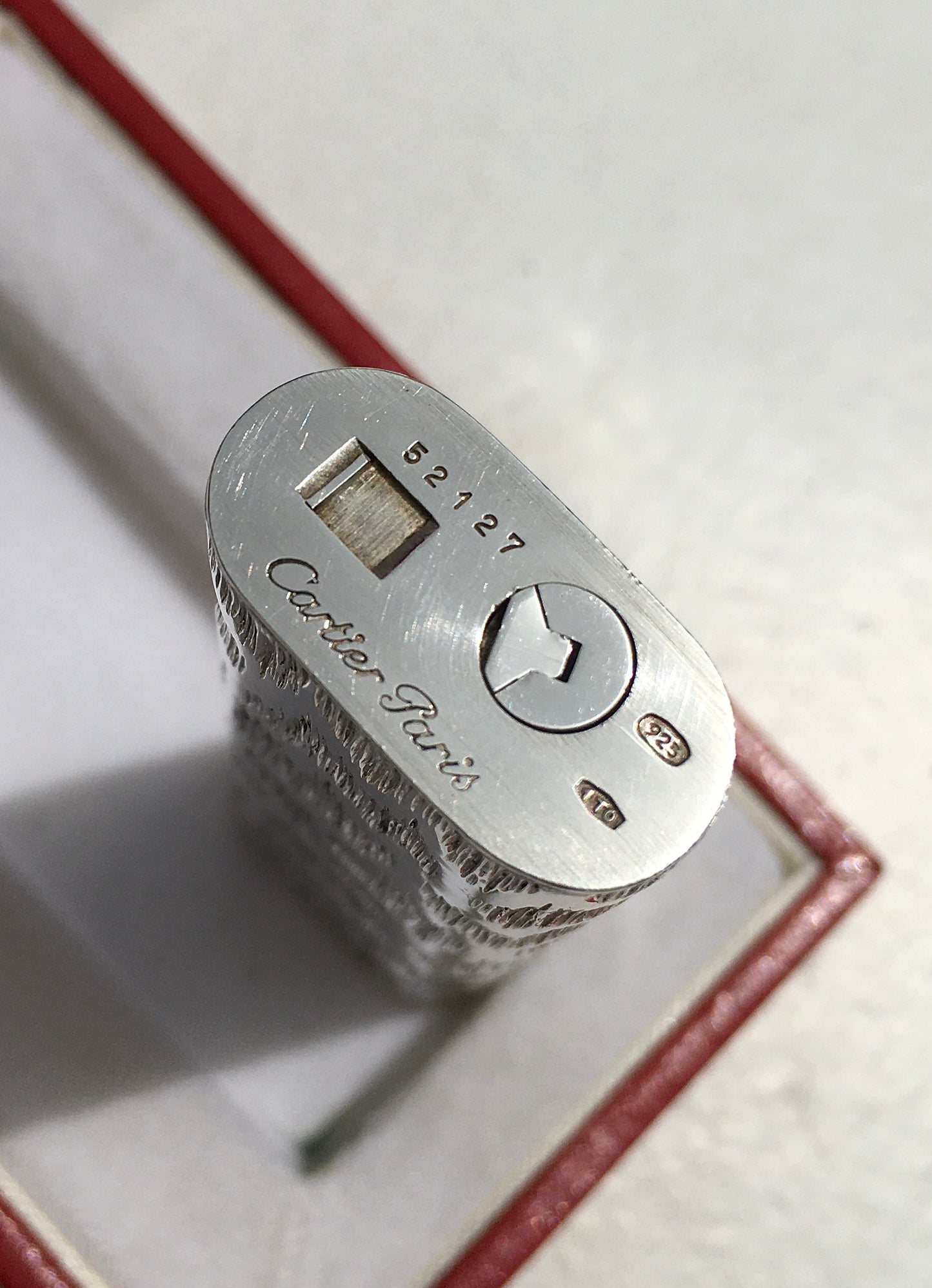 Vintage 1980s Sterling Silver Cartier