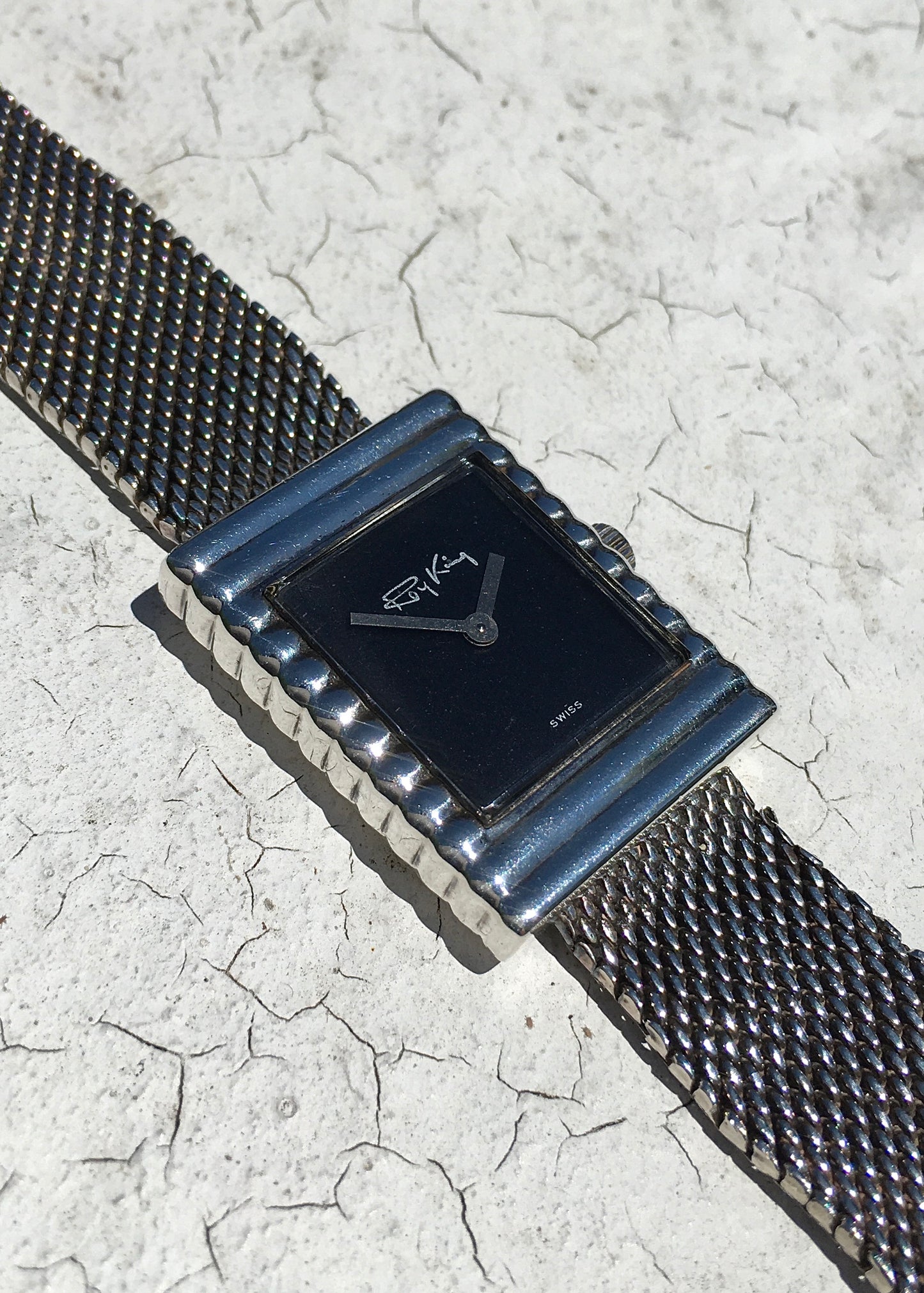 Vintage 1970s Sterling Silver Roy King
