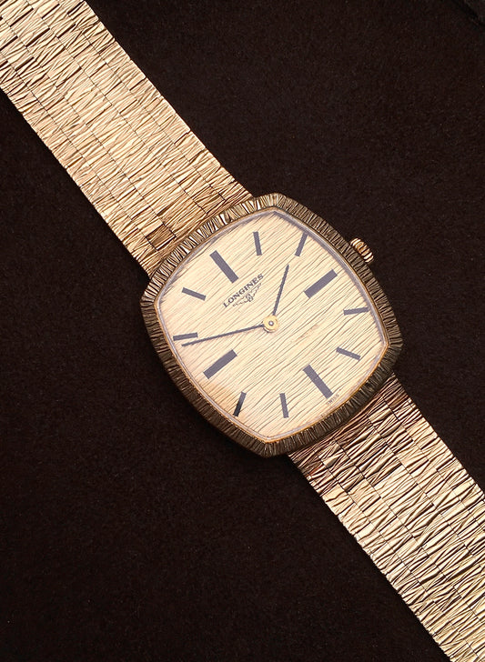 Vintage 1970s 9ct Gold Longines