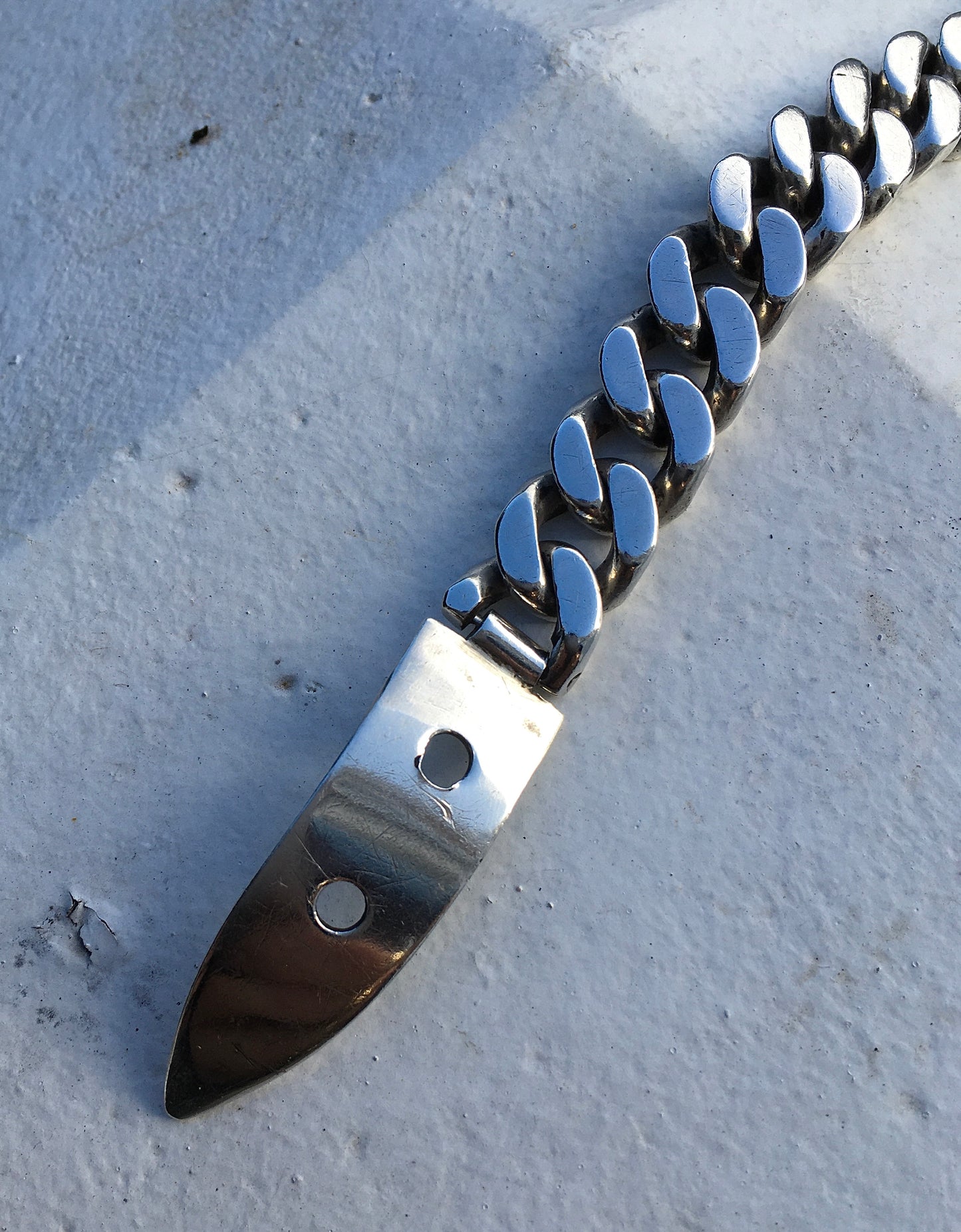 Vintage Sterling Silver Buckle Bracelet