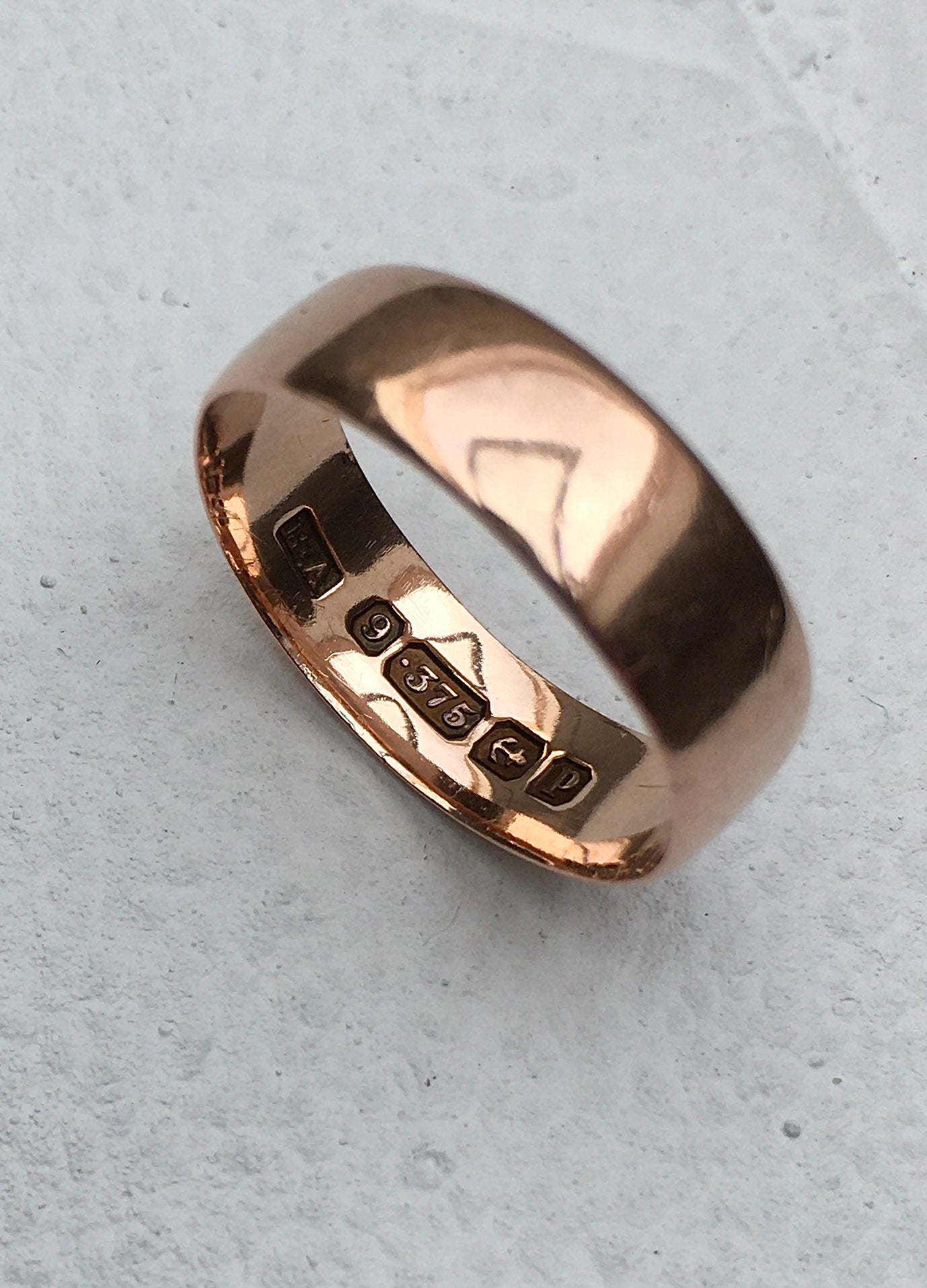 Antique Edwardian Rose Gold Band