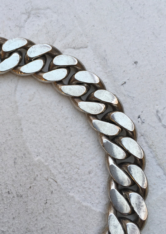 Heavy Sterling Silver Curb Link