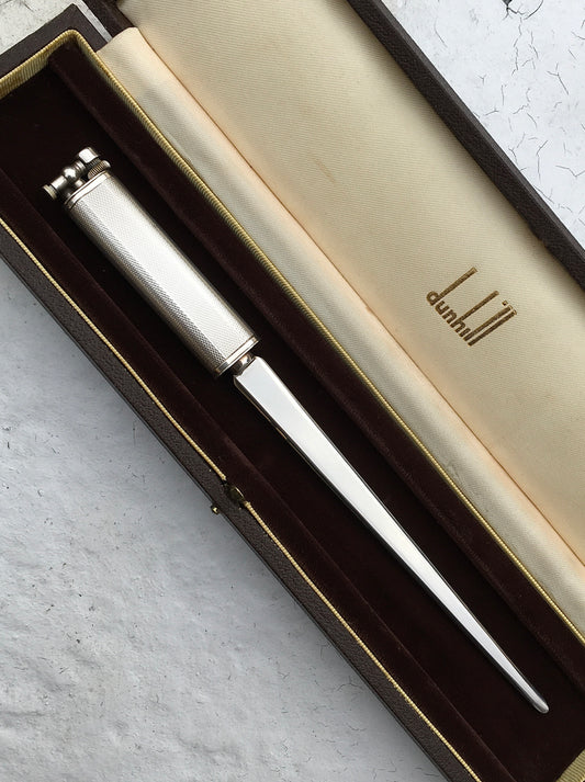 Vintage 1950s Dunhill Sylphide Letter Opener Lighter