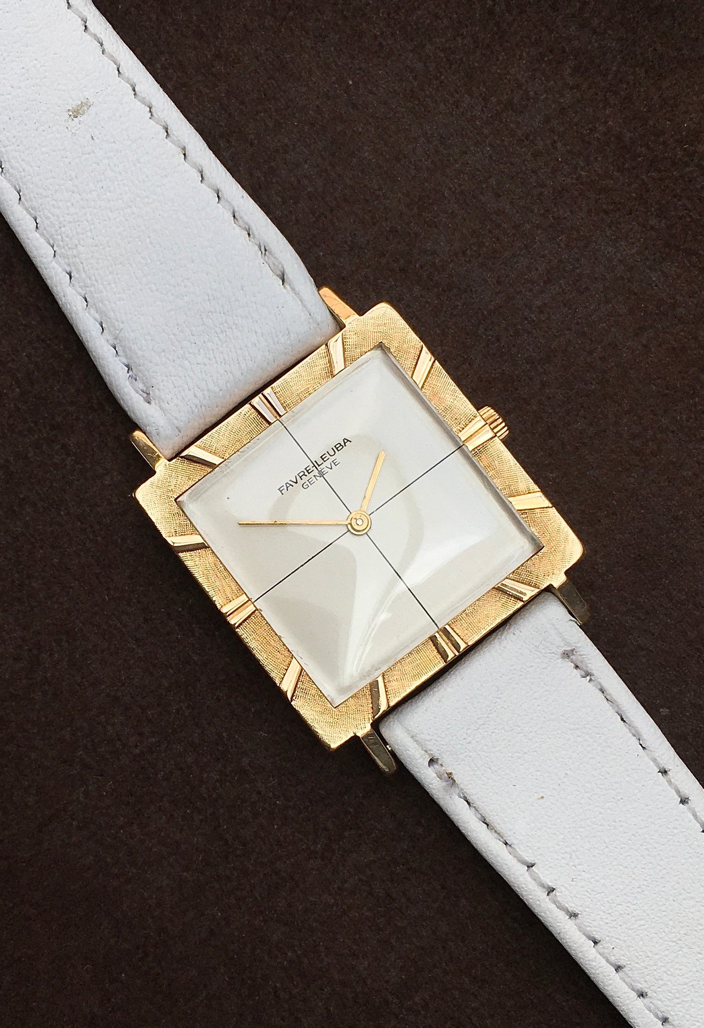 Vintage 1960s 18k Favre-Leuba