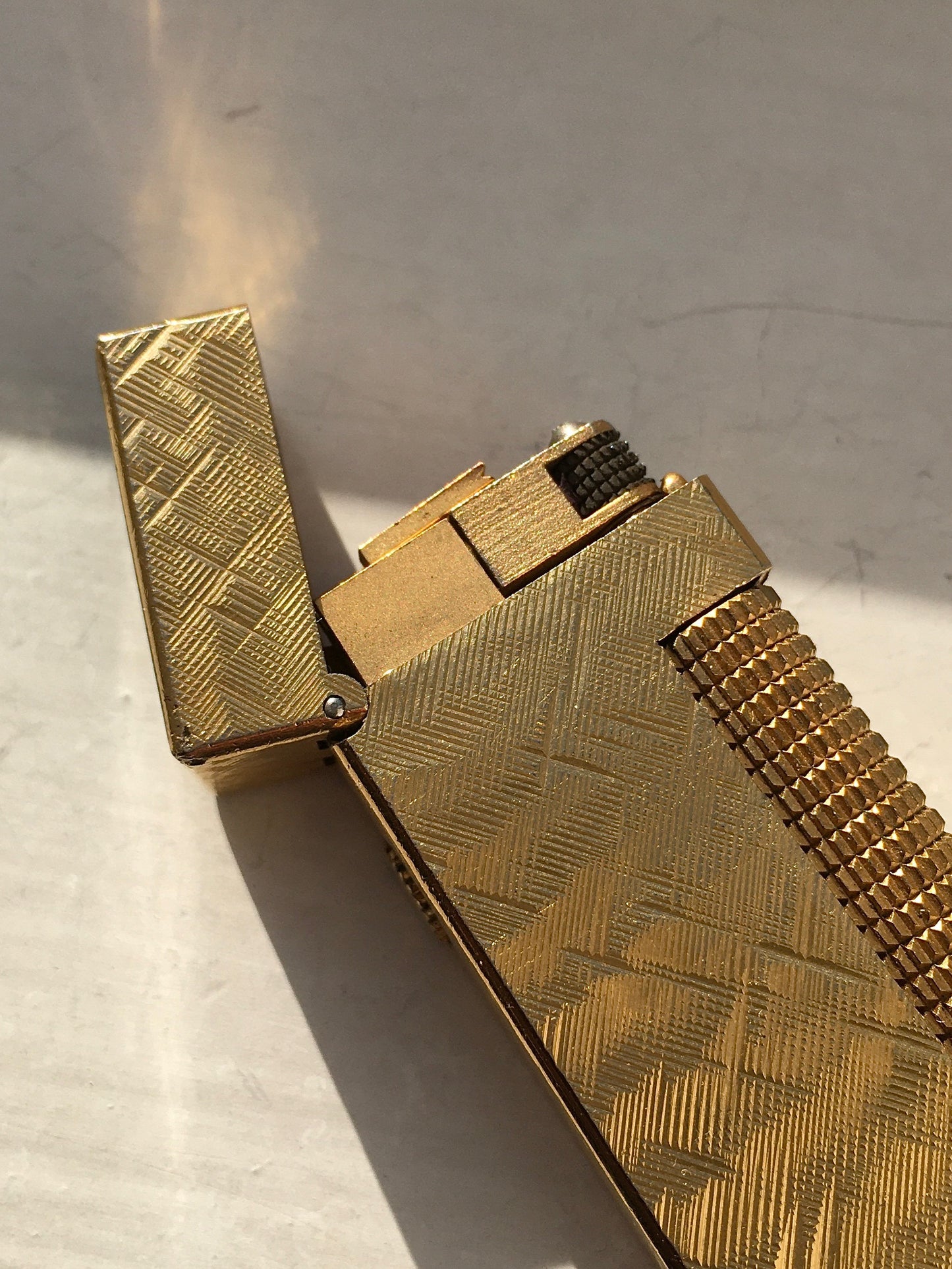 Vintage 1970s Malachite Dunhill Rollagas