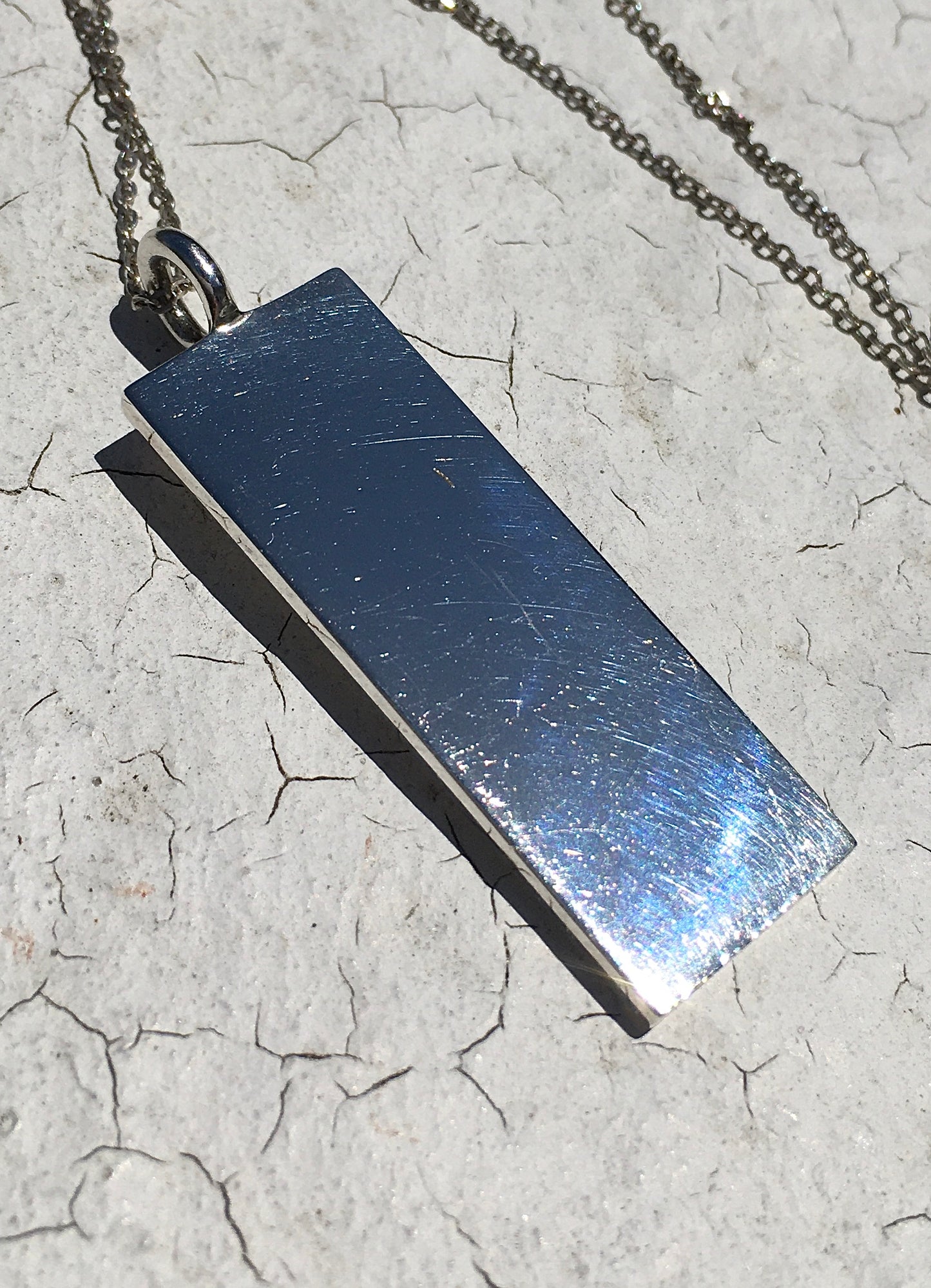 Vintage 1970s Sterling Silver Ingot