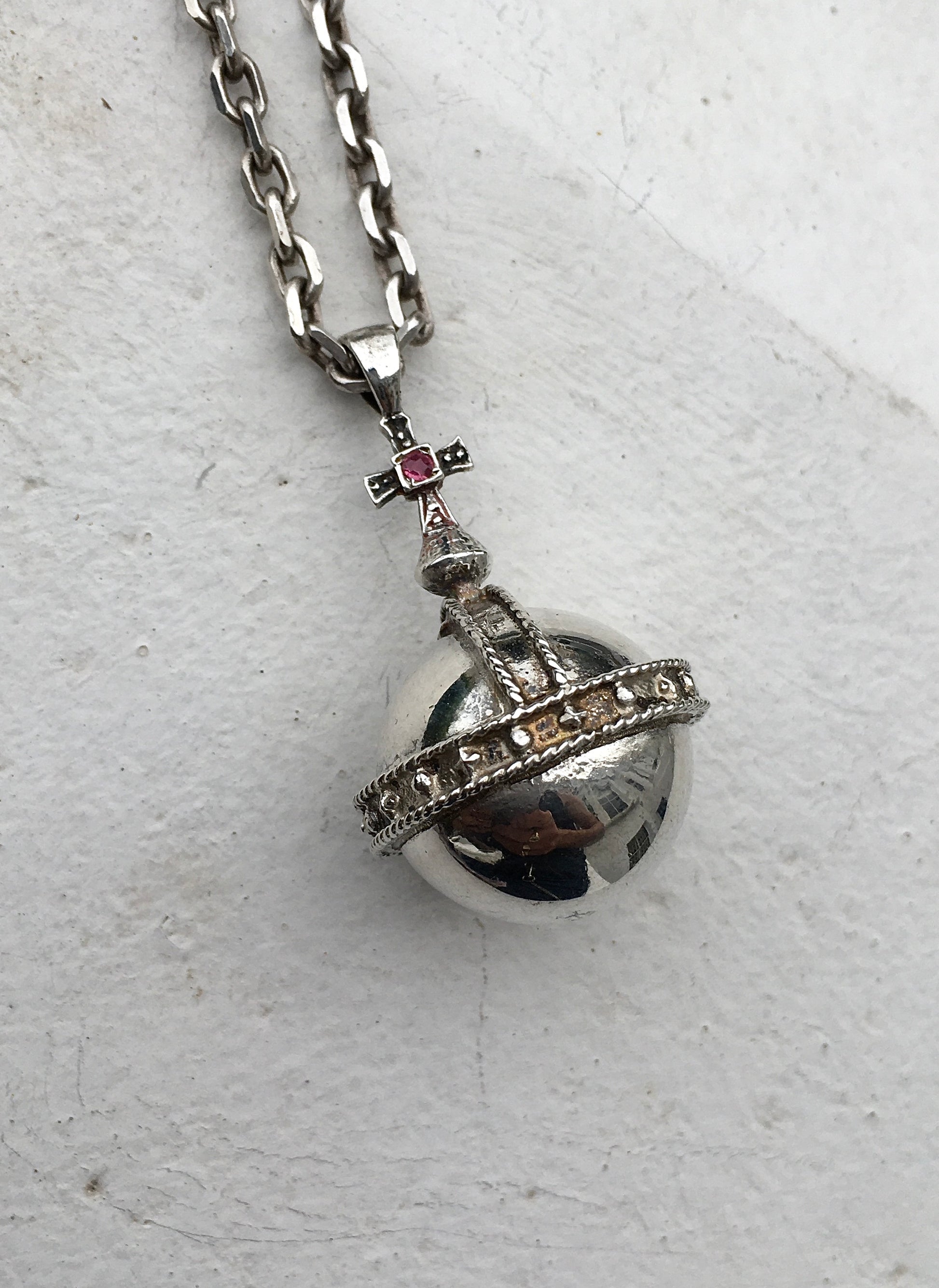 Vintage 1970s Sterling Silver Orb Necklace – SeaSickSilver