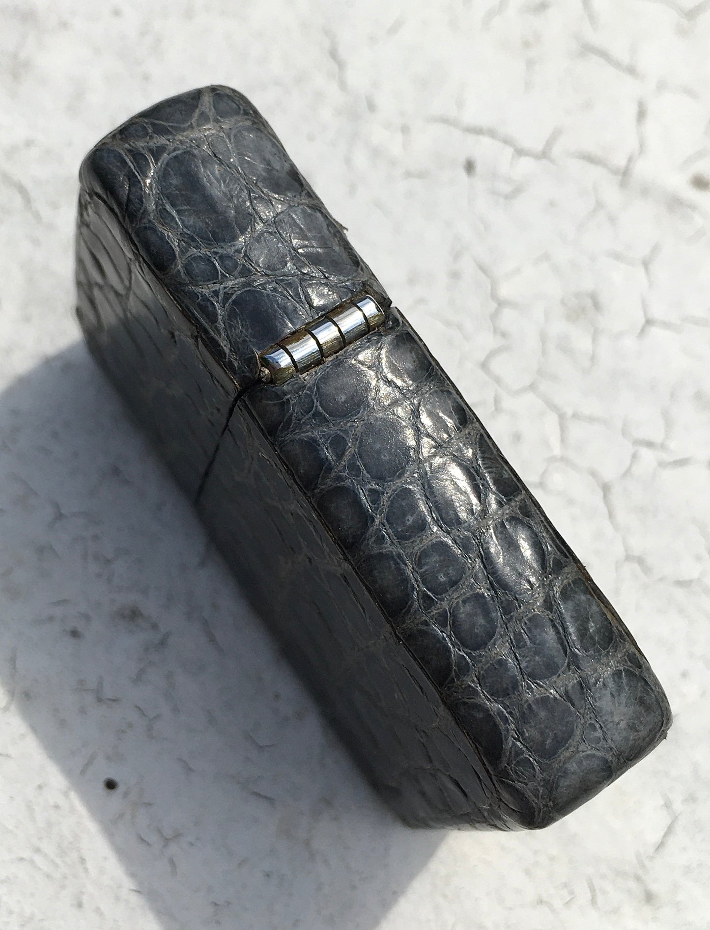 Vintage Alligator Leather Zippo