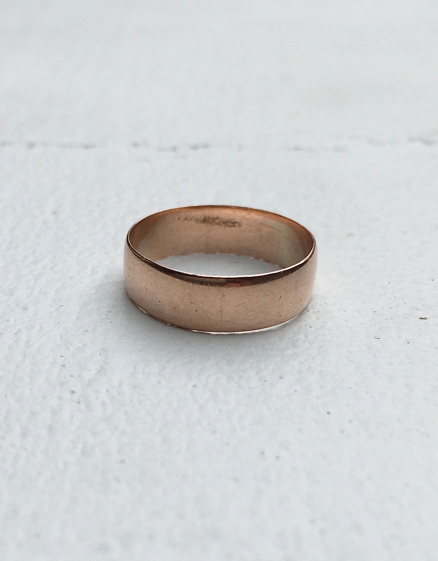 Antique Edwardian Rose Gold Band