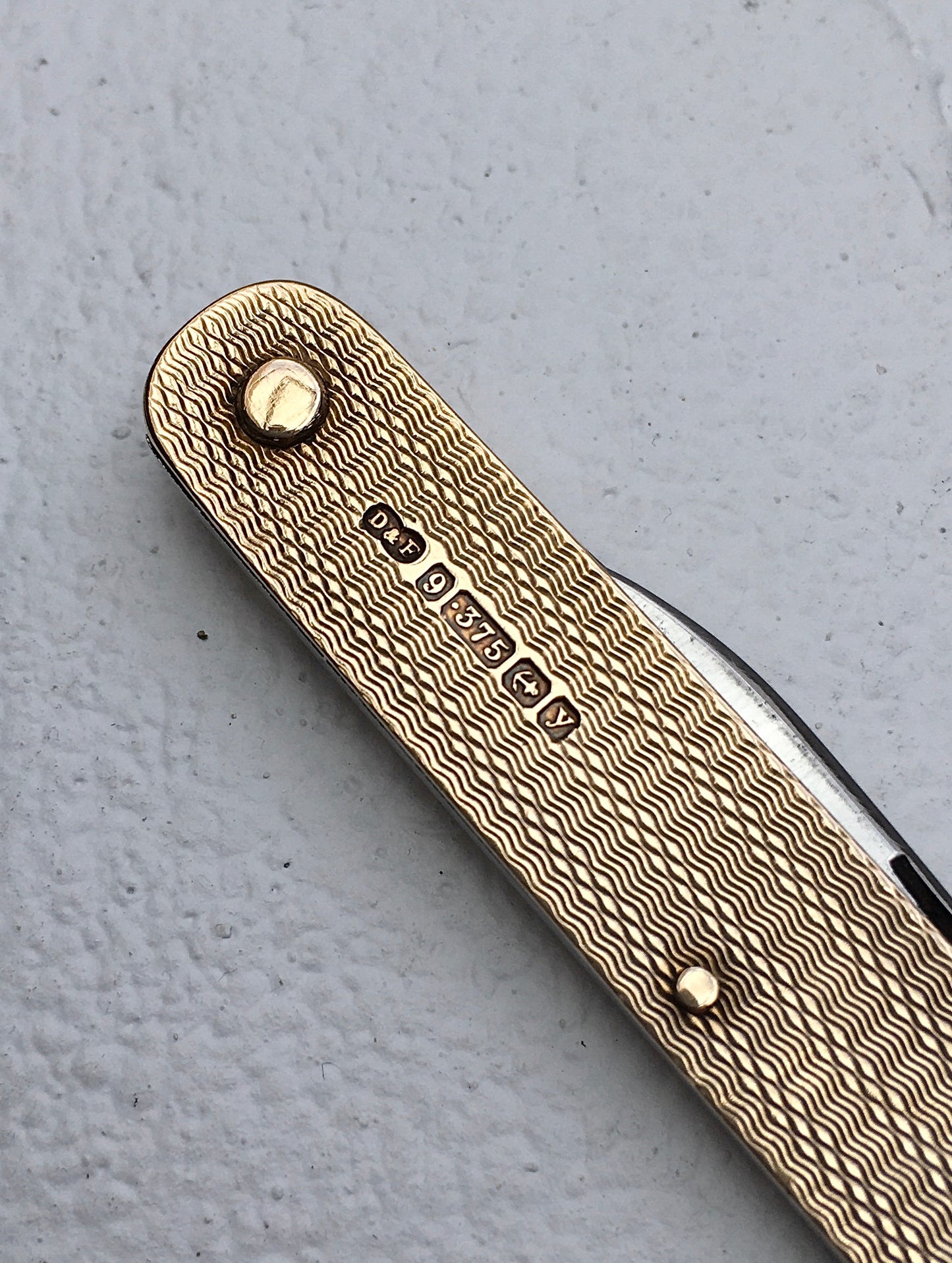 Antique Deakin & Francis 9ct Gold Pocket Knife
