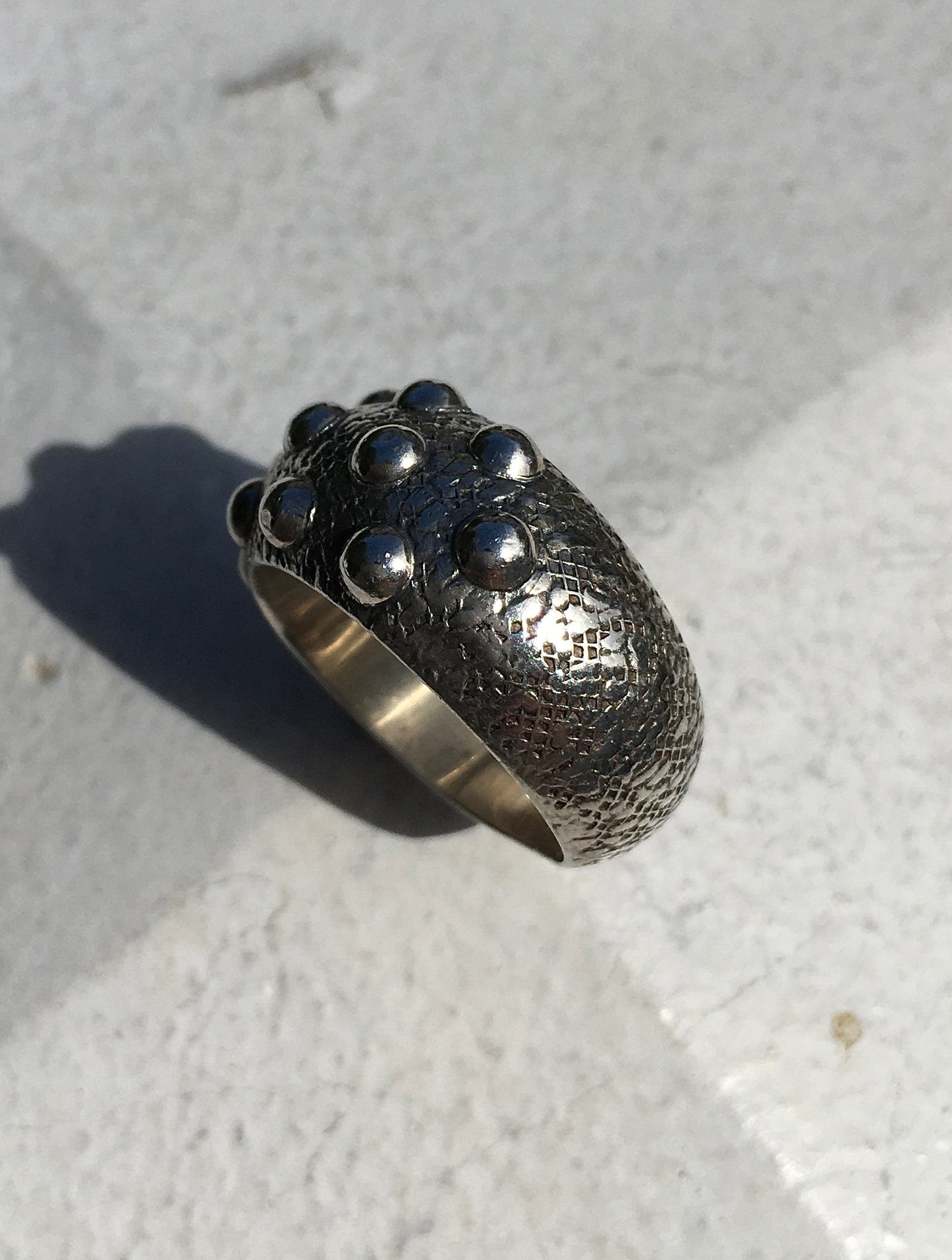 Vintage 1970s Sterling Silver Ring