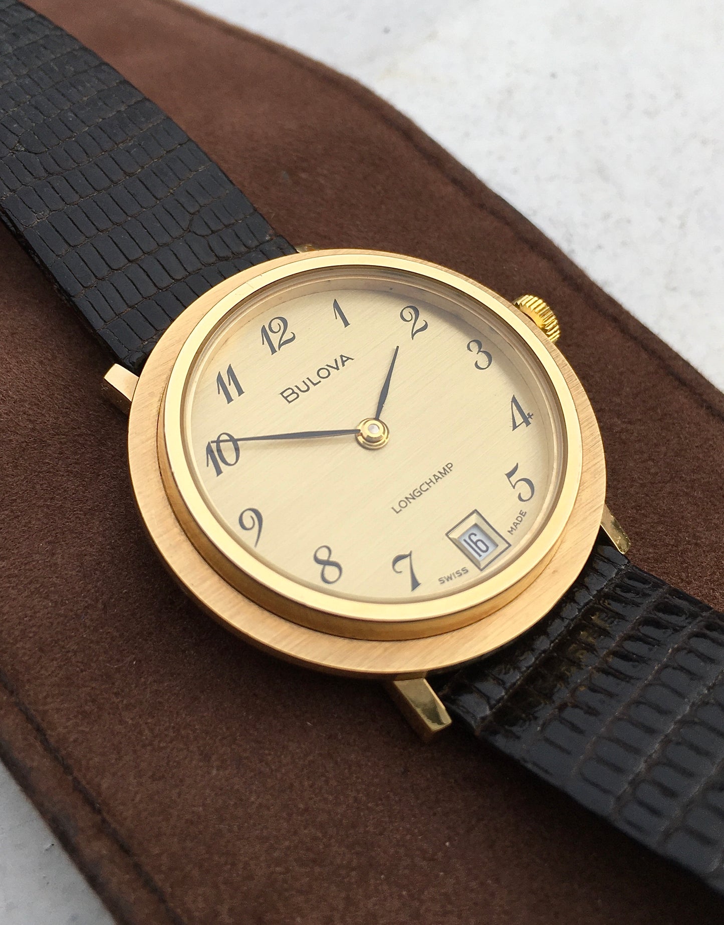 Vintage 1980s Bulova Longchamp