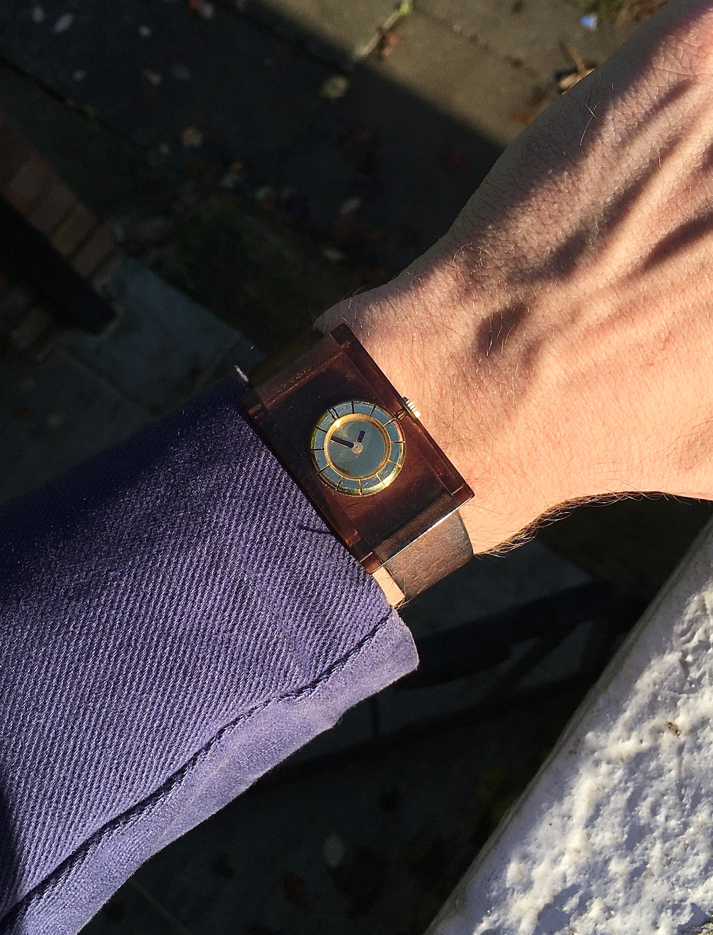 Vintage 1970s Lucite Lanvin