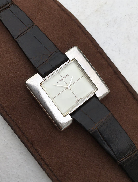 Vintage 1970s Sterling Silver Serge Manzon Longines