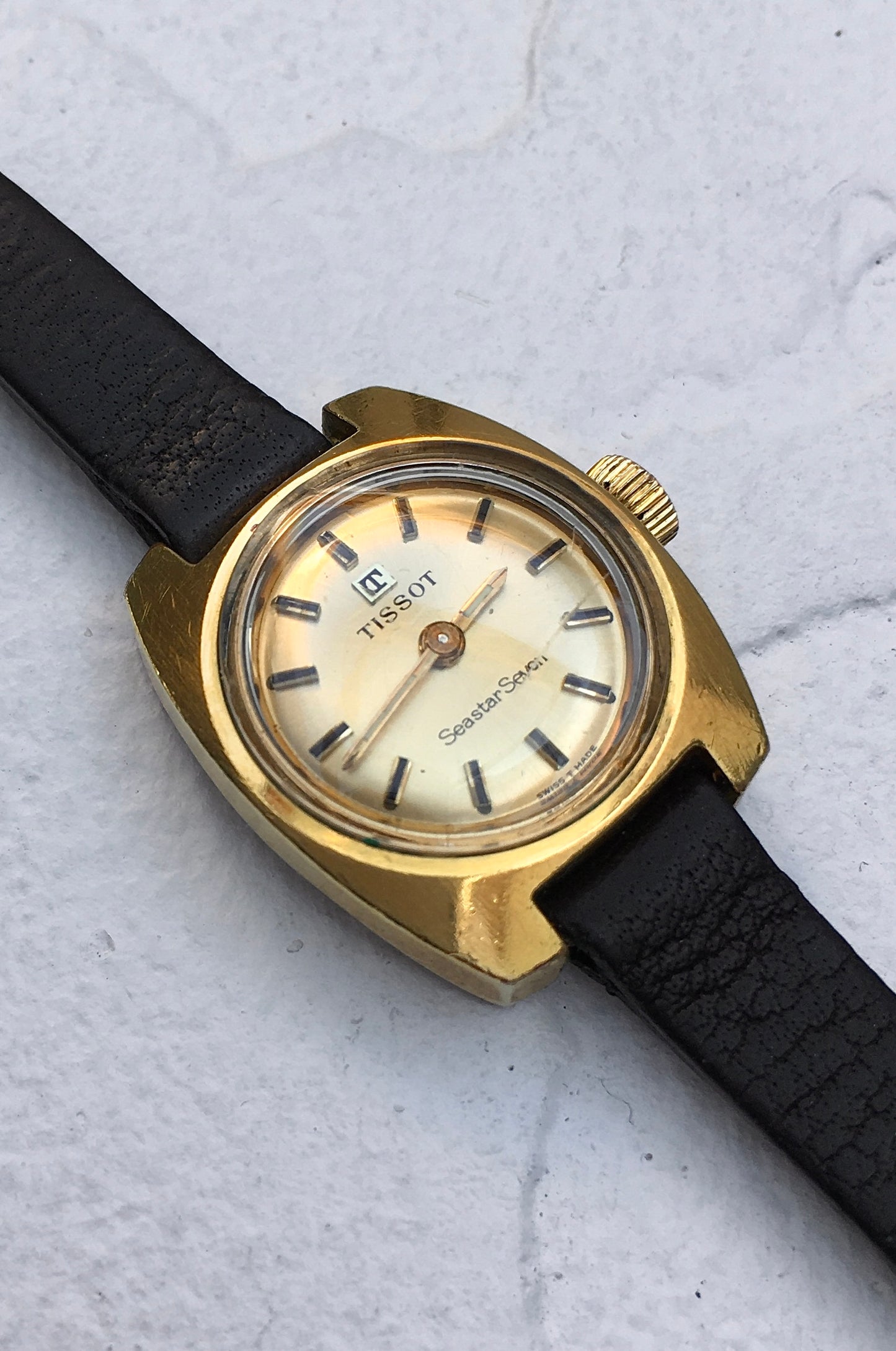 Vintage 1970s Tissot Seastar Seven