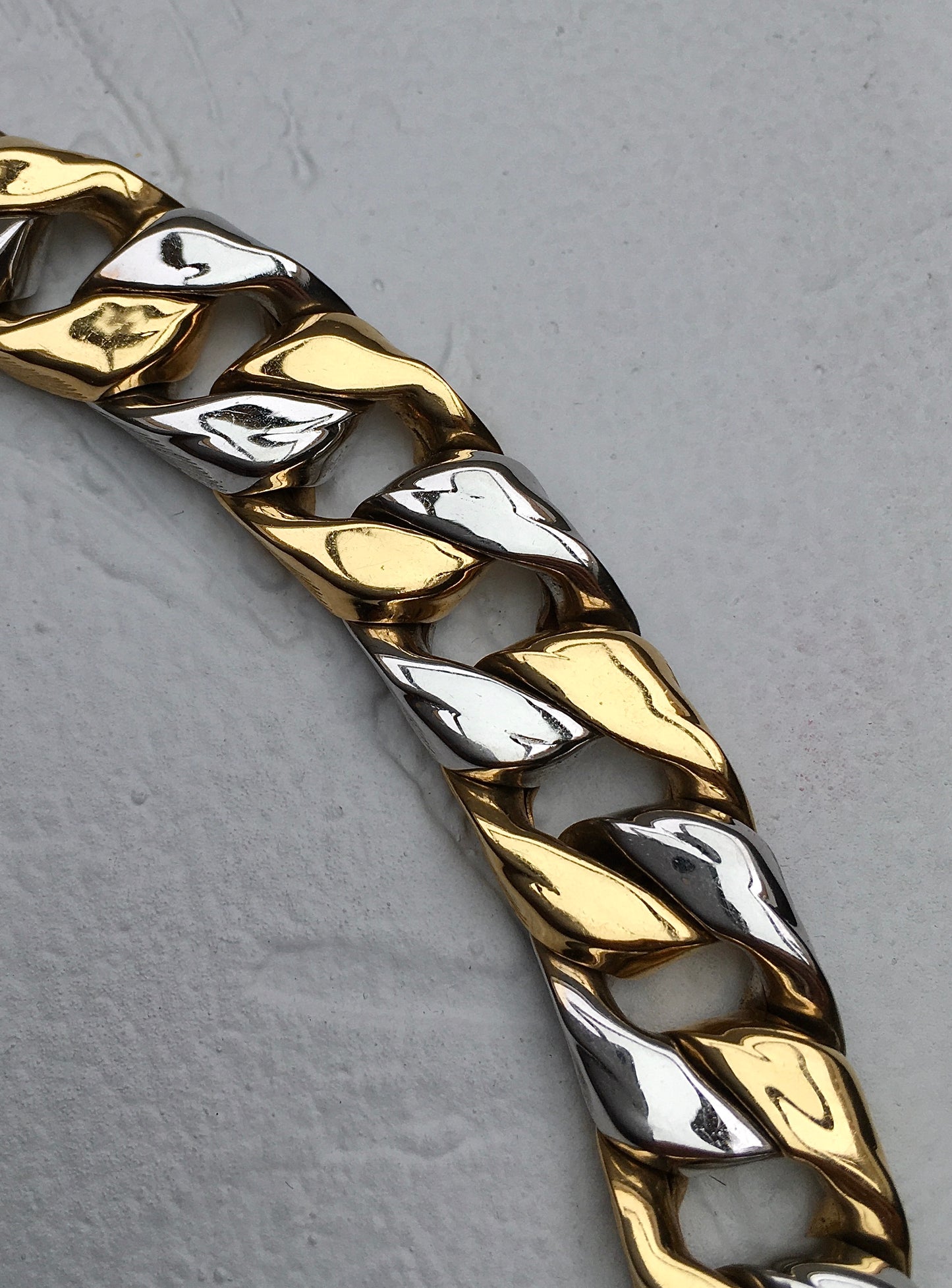 18k Bicolour Bucherer Curb Link