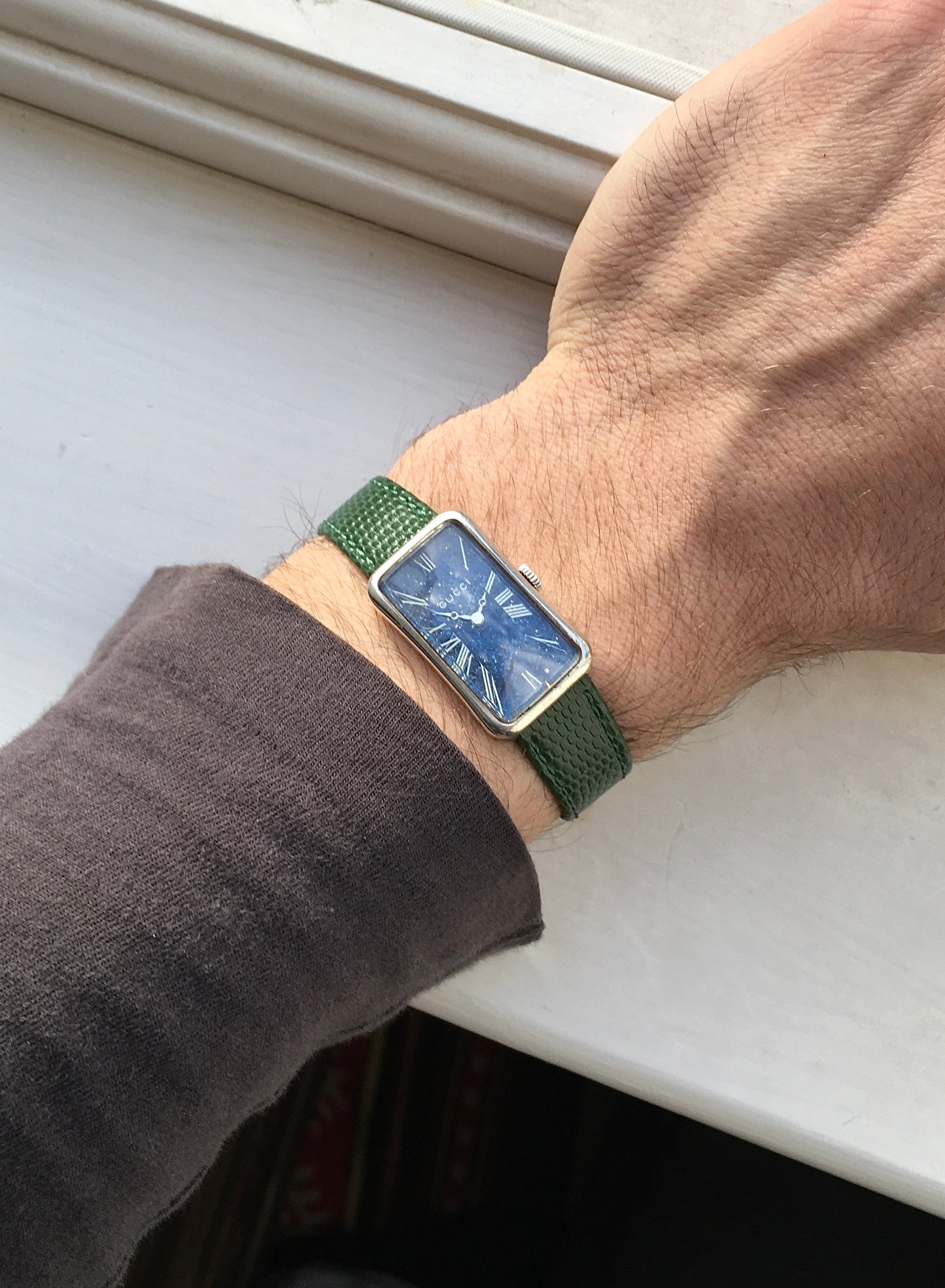 Vintage 1980s Silver Gucci