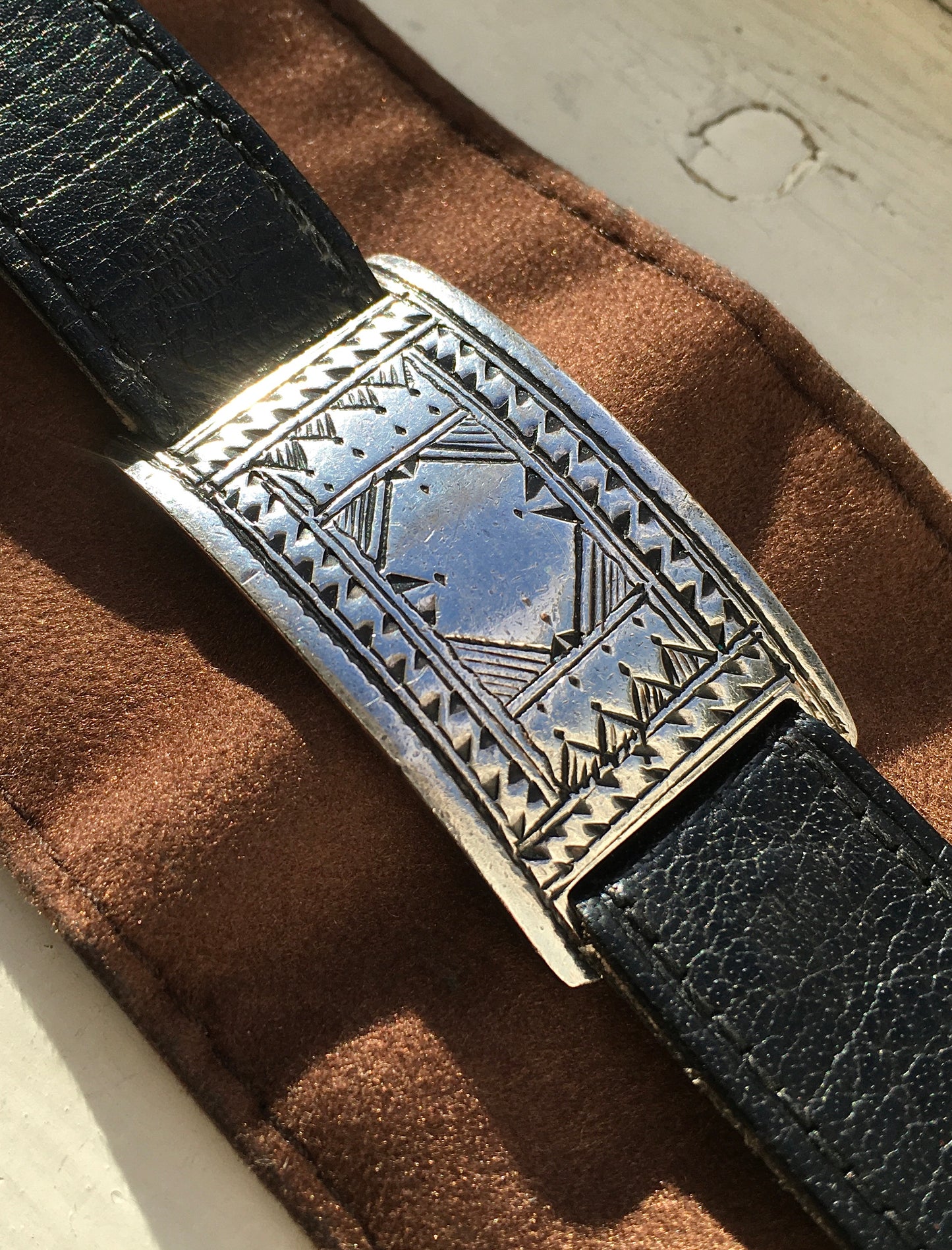 Vintage Sterling Silver ‘Touareg’ Hermès Bracelet