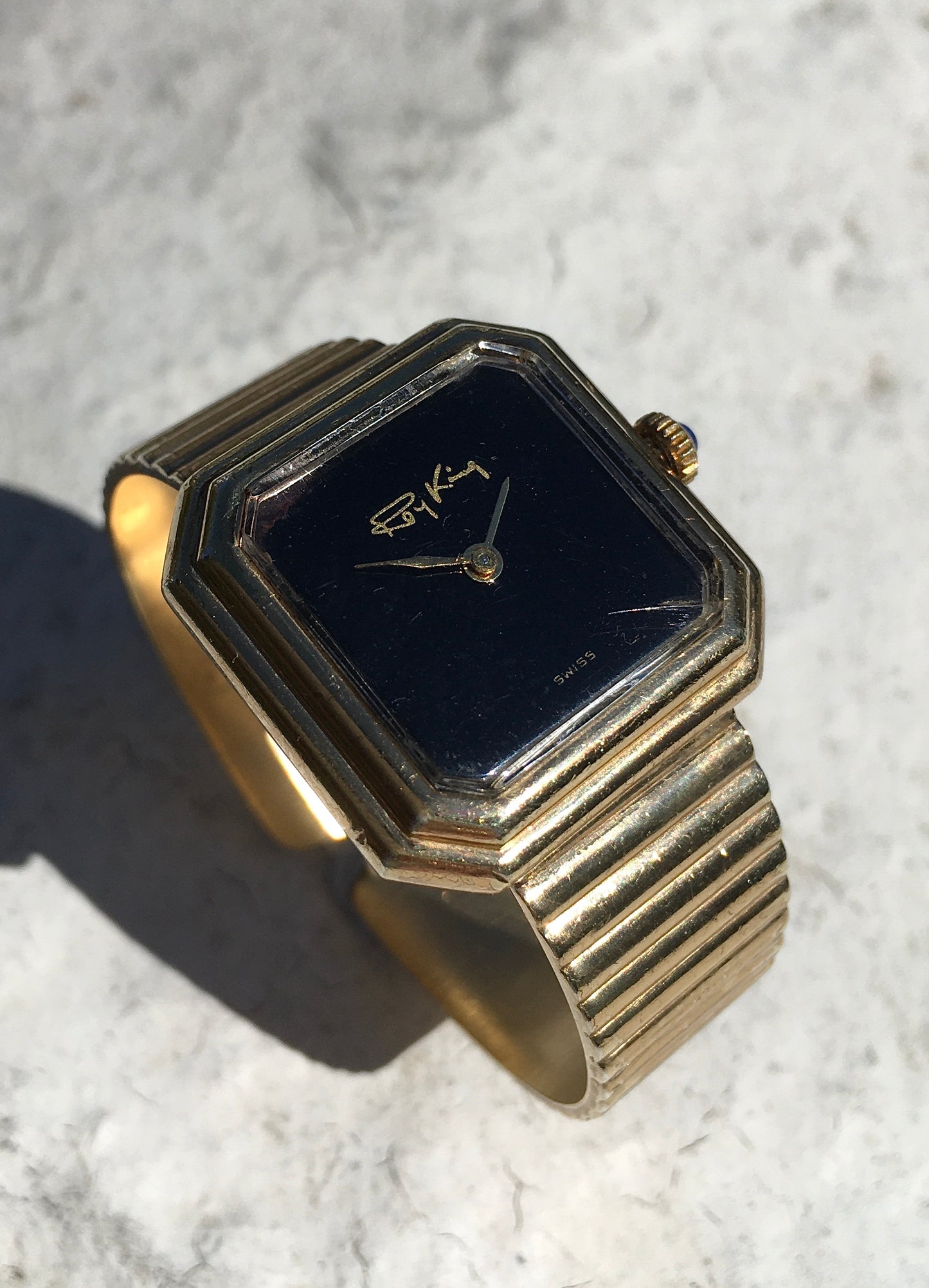 Vintage 1970s Sterling Silver Vermeil Roy King