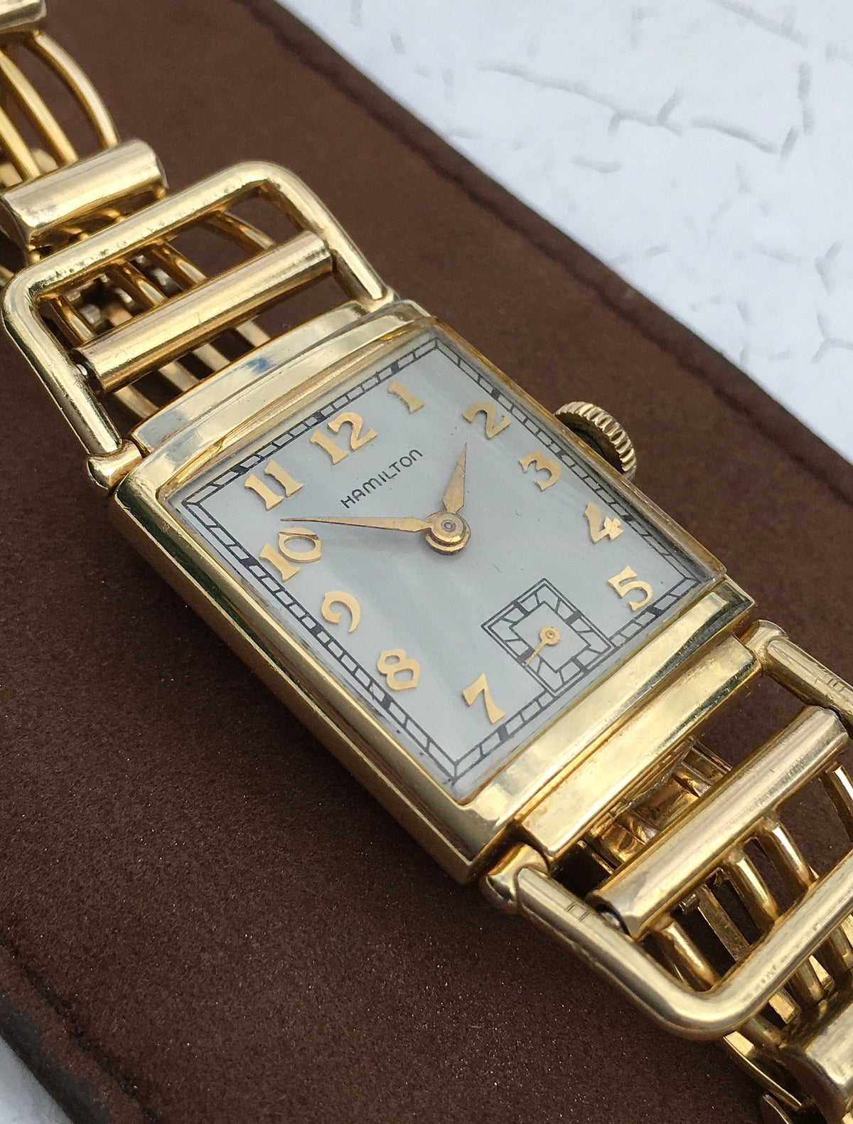 Vintage 1950s Gold Filled Hamilton