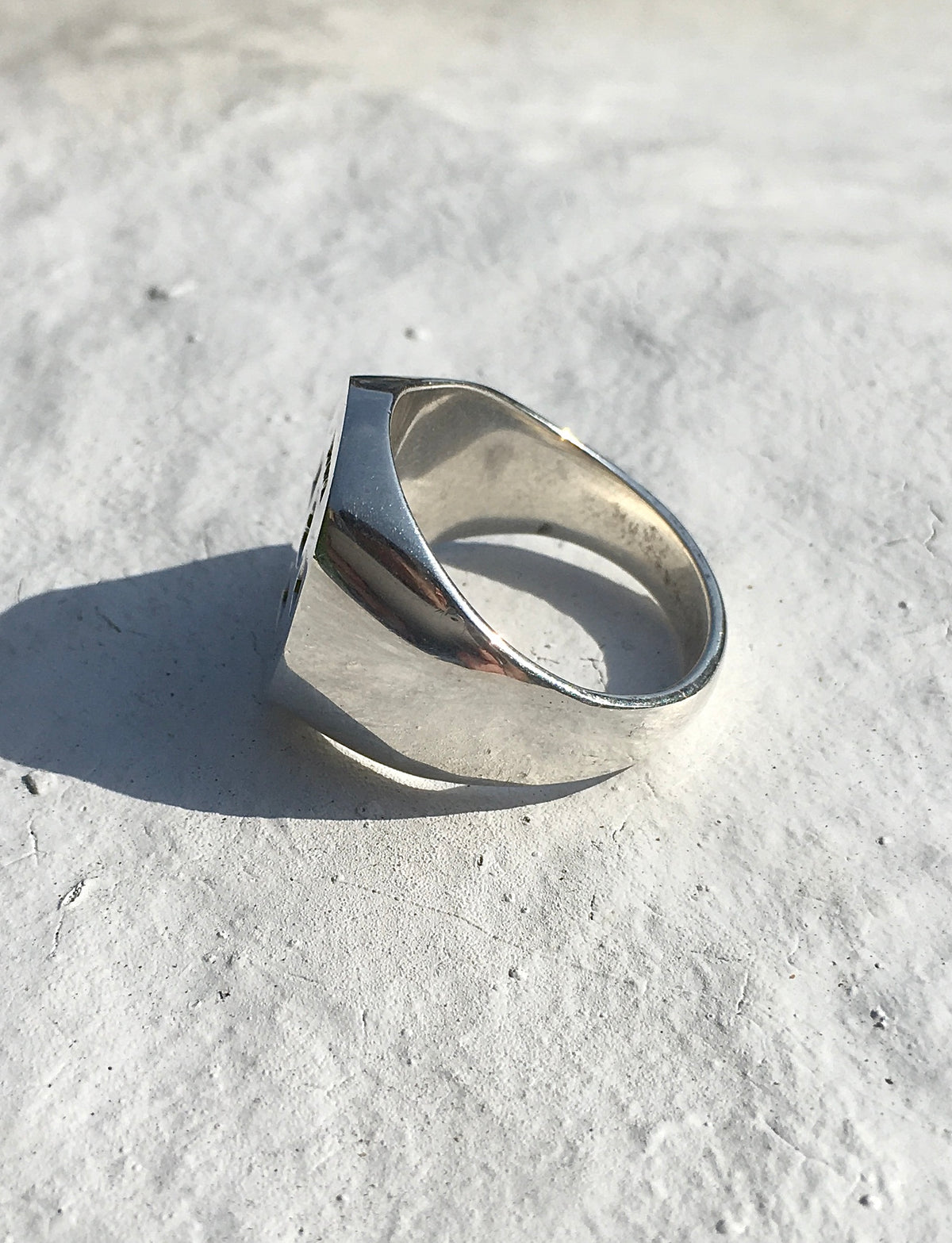 Vintage 1970s Sterling Silver Hallmark Ring