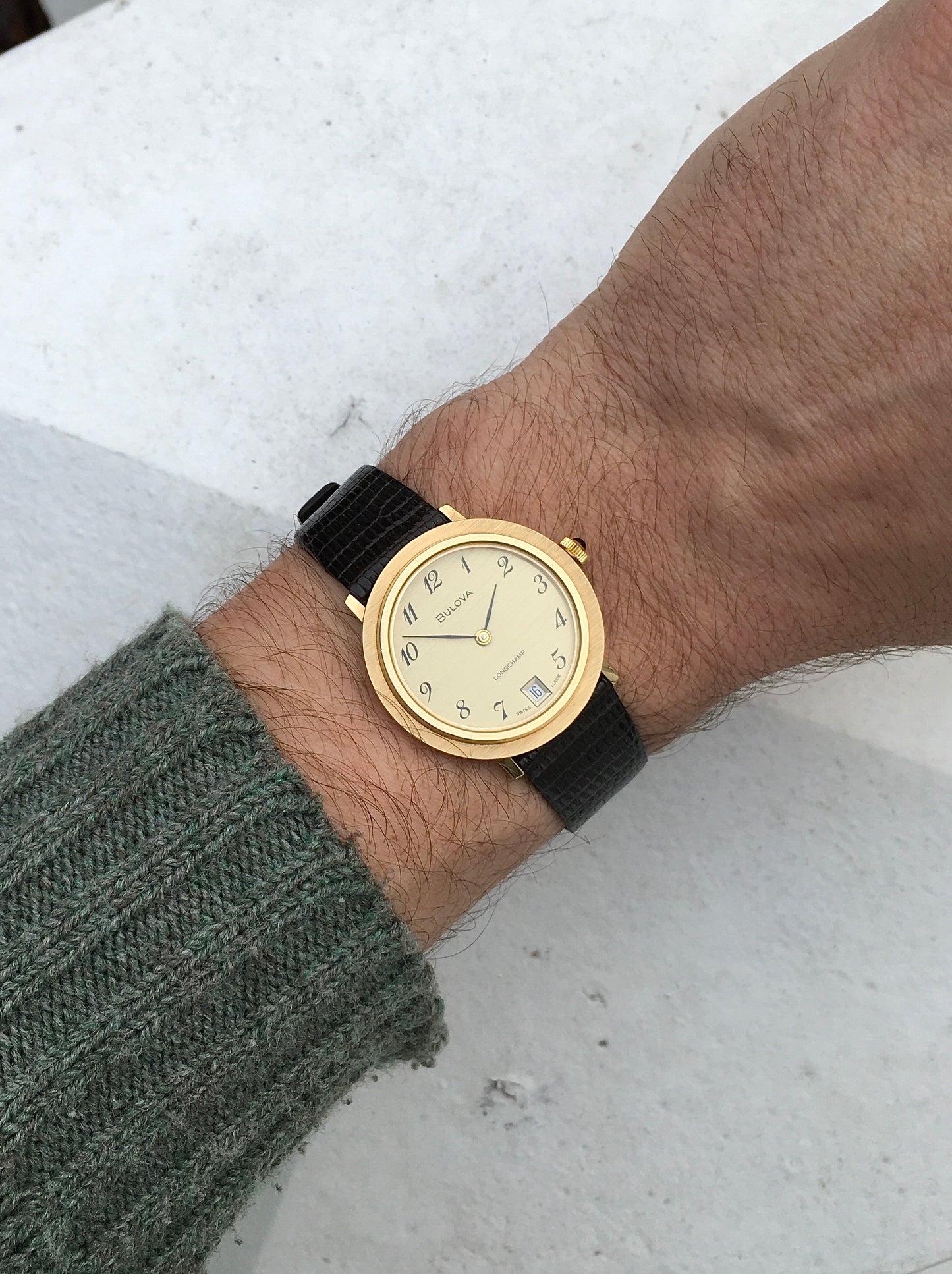 Vintage 1980s Bulova Longchamp