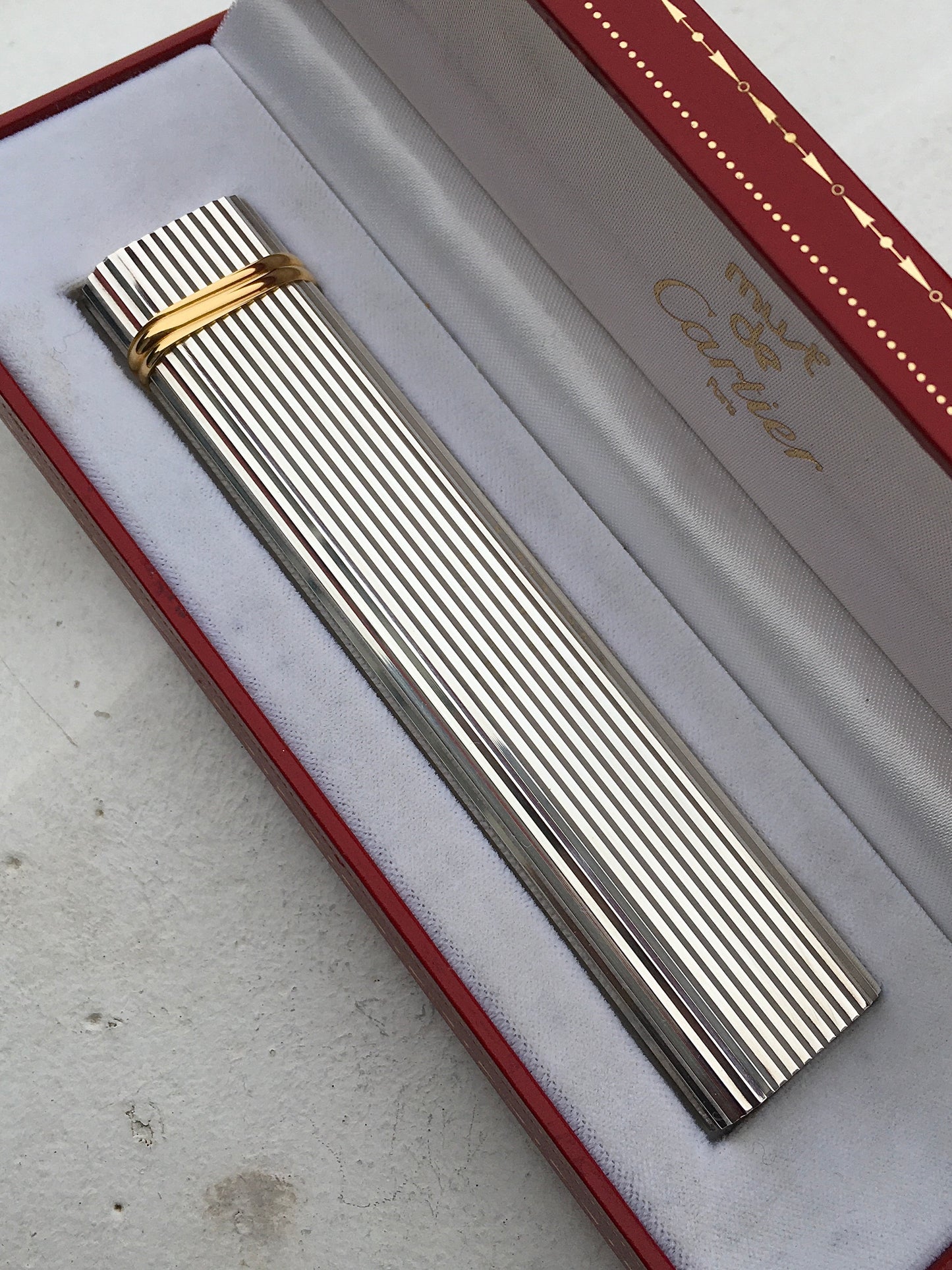 Vintage Cartier Trinity Longboy Lighter