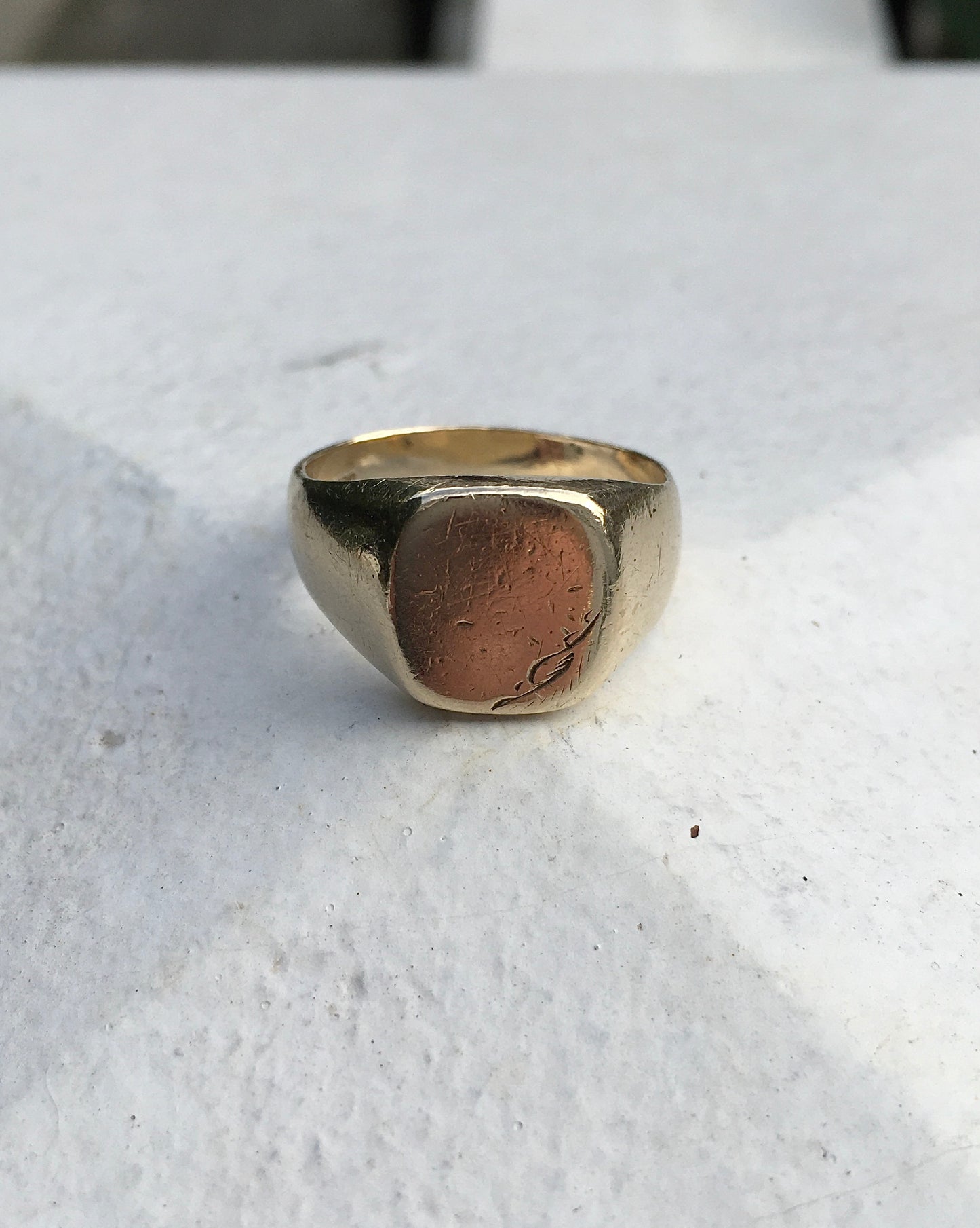 Vintage 9ct Gold Signet