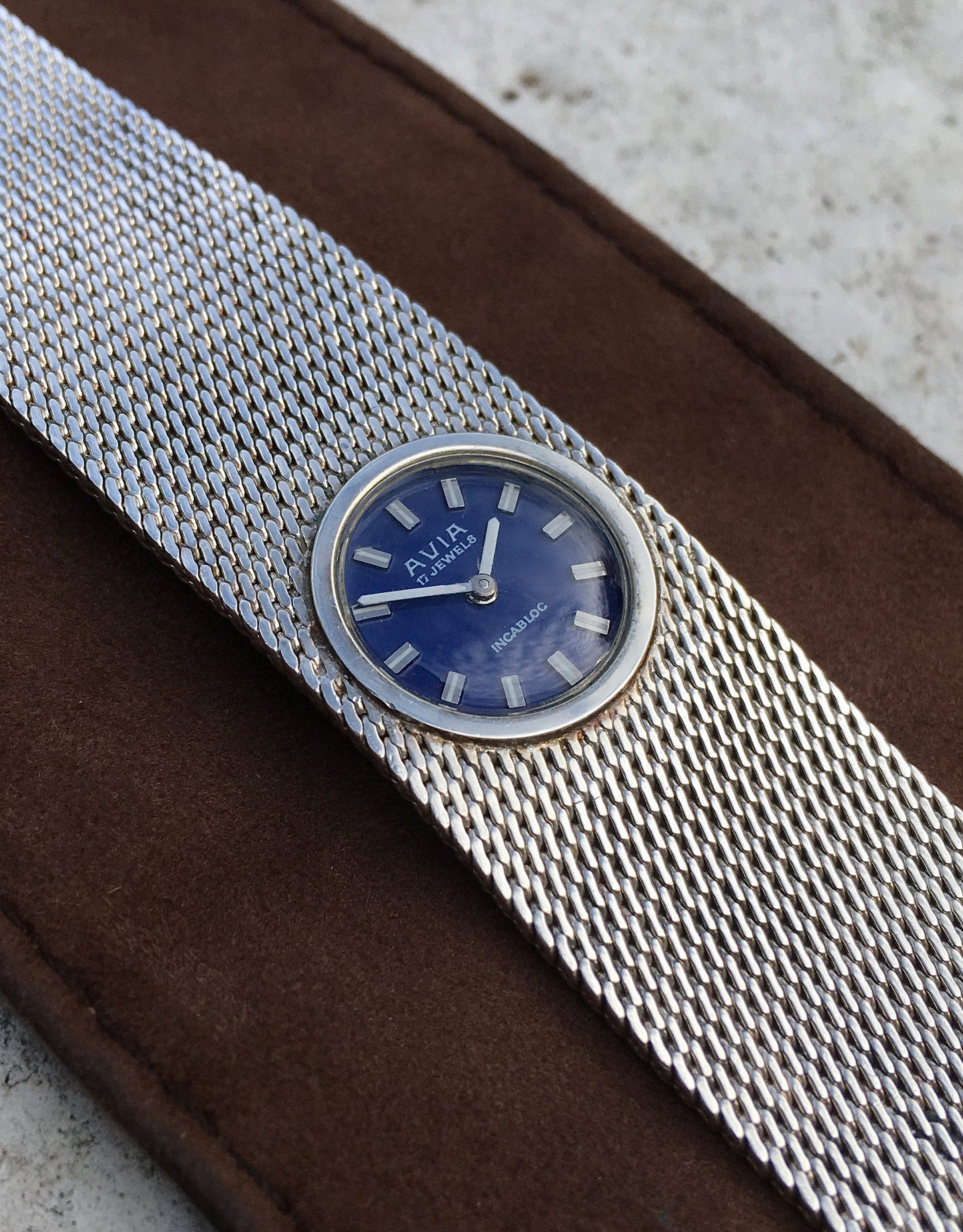 Vintage 1970s Sterling Silver Avia