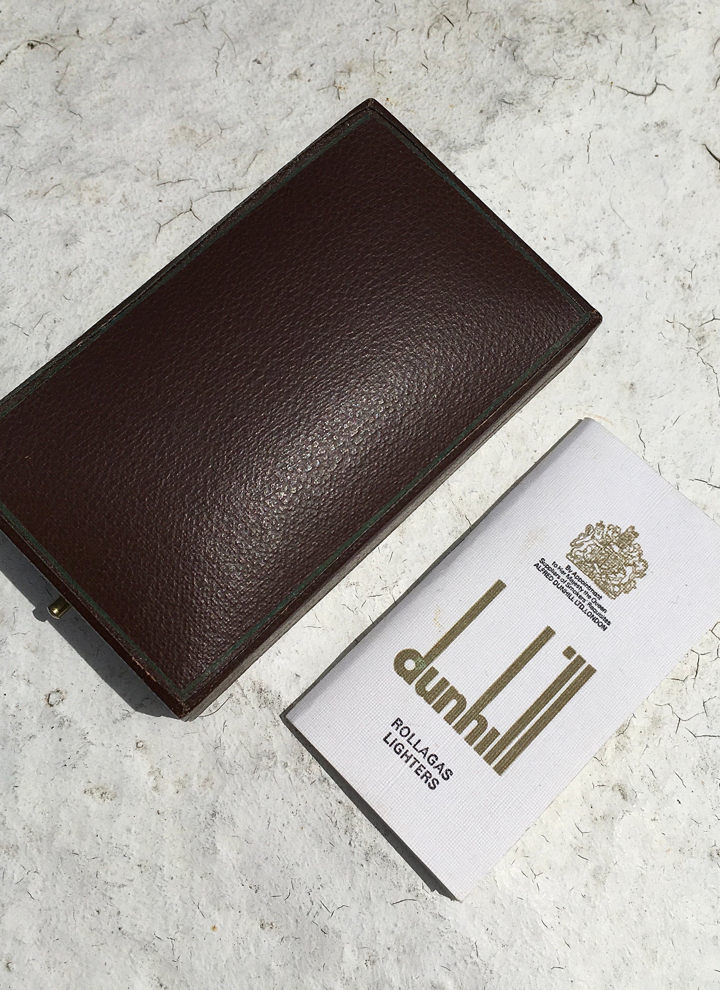 Vintage 1970s Sterling Silver Dunhill Rollagas