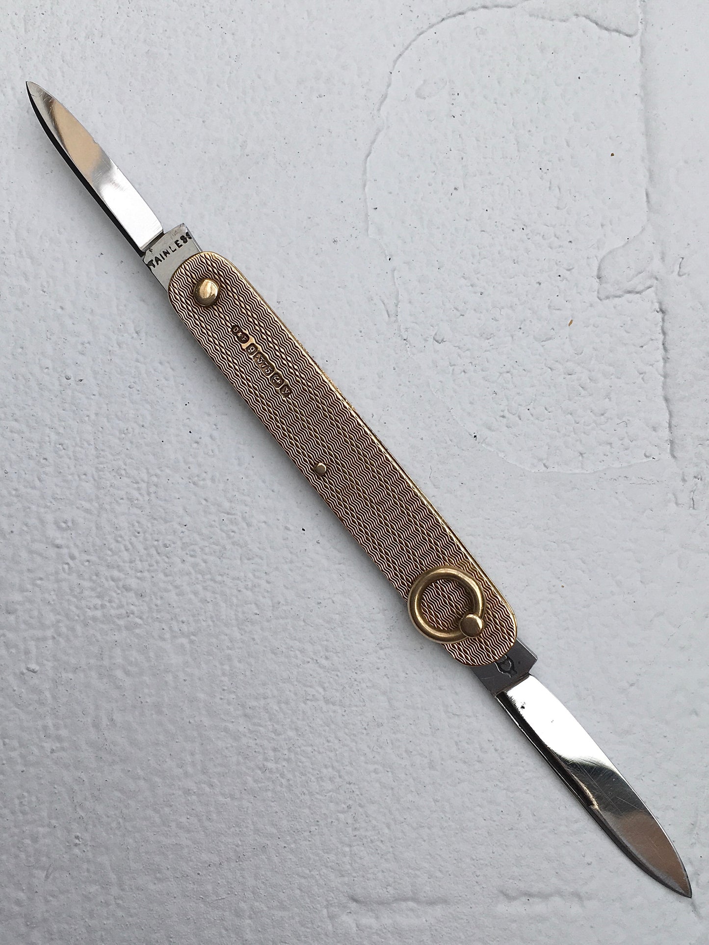 Antique Deakin & Francis 9ct Gold Pocket Knife
