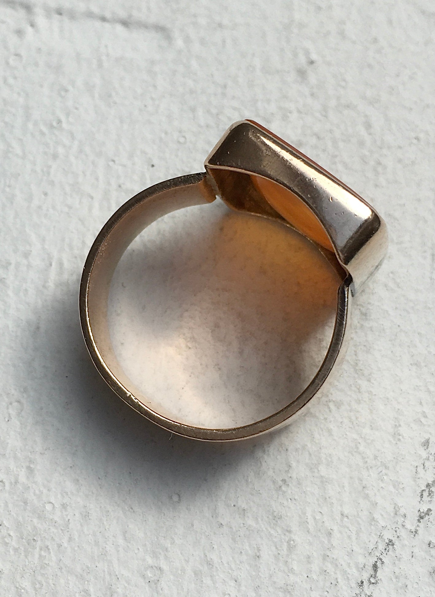 Vintage 9ct Gold Intaglio