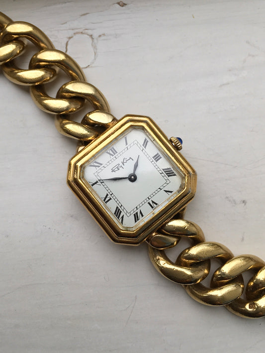 Vintage 1970s Sterling Silver Vermeil Roy King