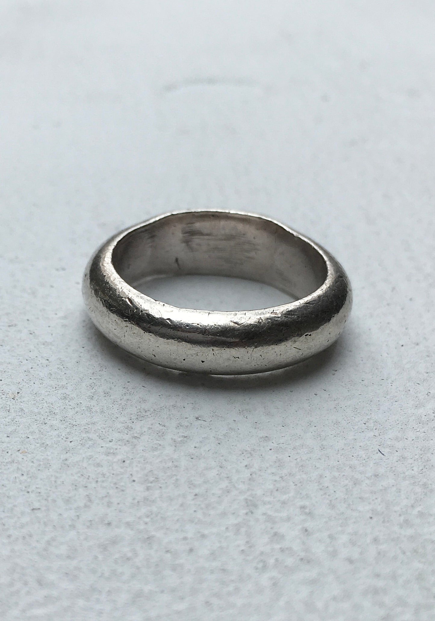 1990s Sterling Silver Hallmark Ring