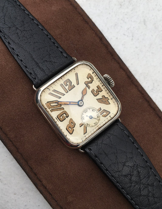 Antique Sterling Silver Wristwatch